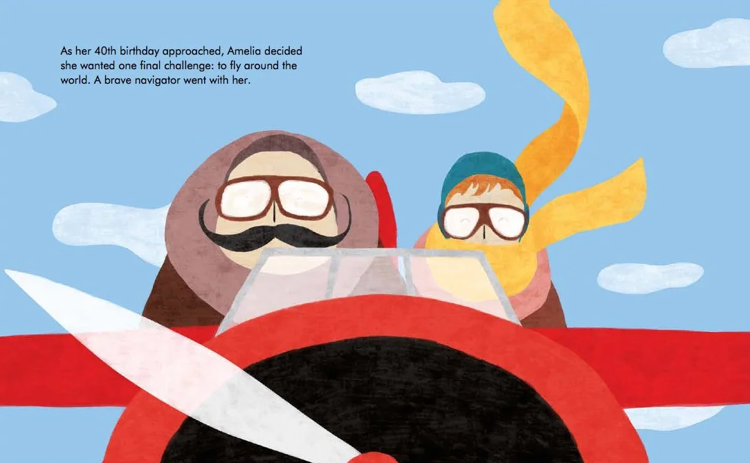 Little People Big Dreams Amelia Earhart /anglais: 3
