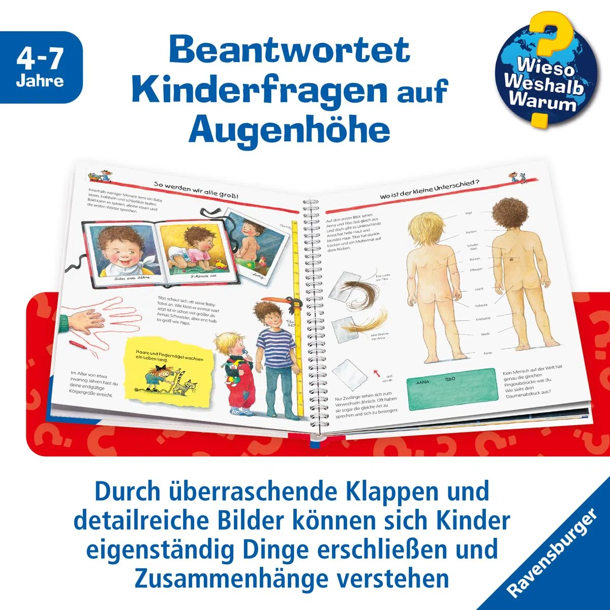 Wieso? Weshalb? Warum?, Band 1: Wir entdecken unseren Körper