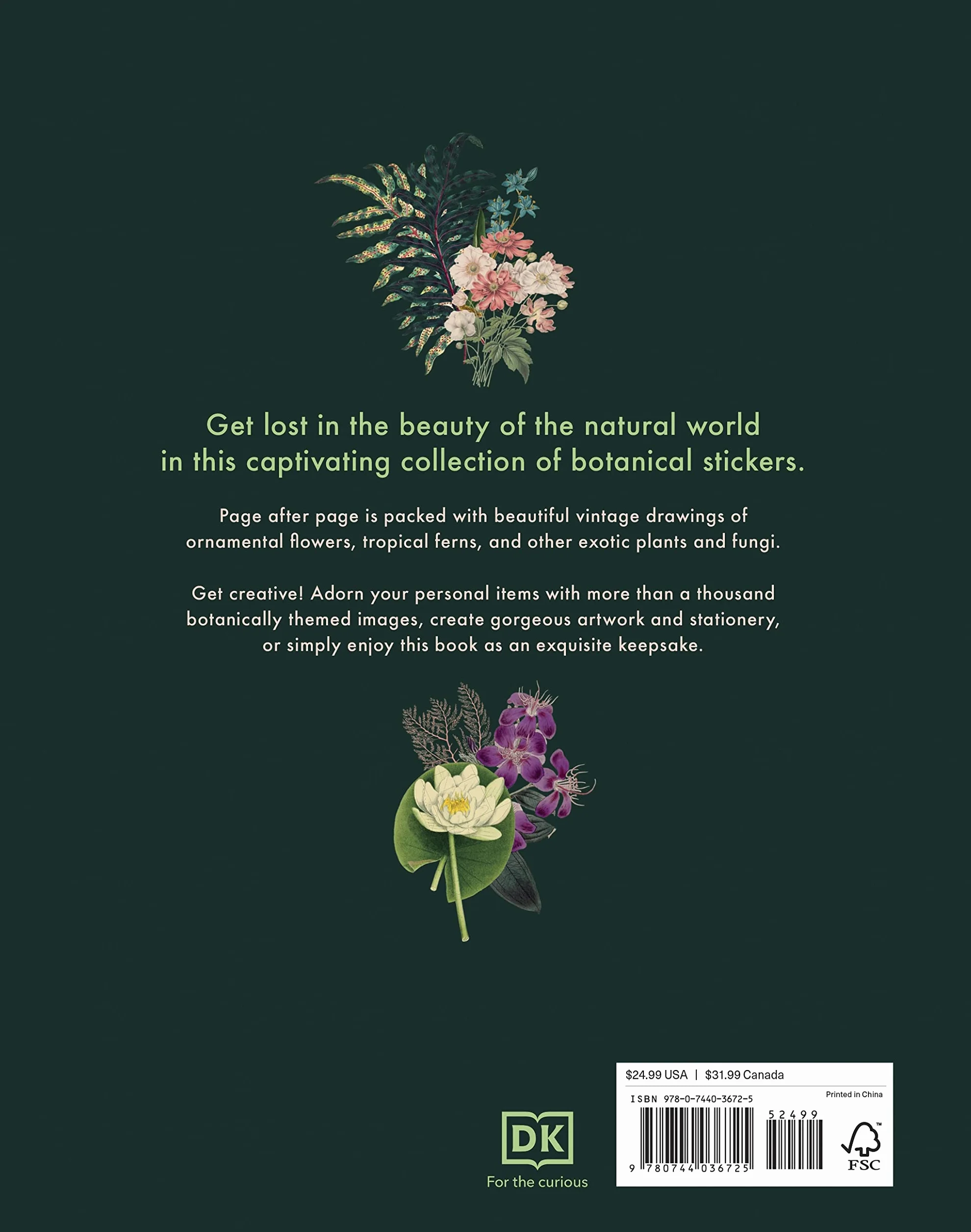 The Botanist's Sticker Anthology: With More Than 1,000 Vintage Stickers