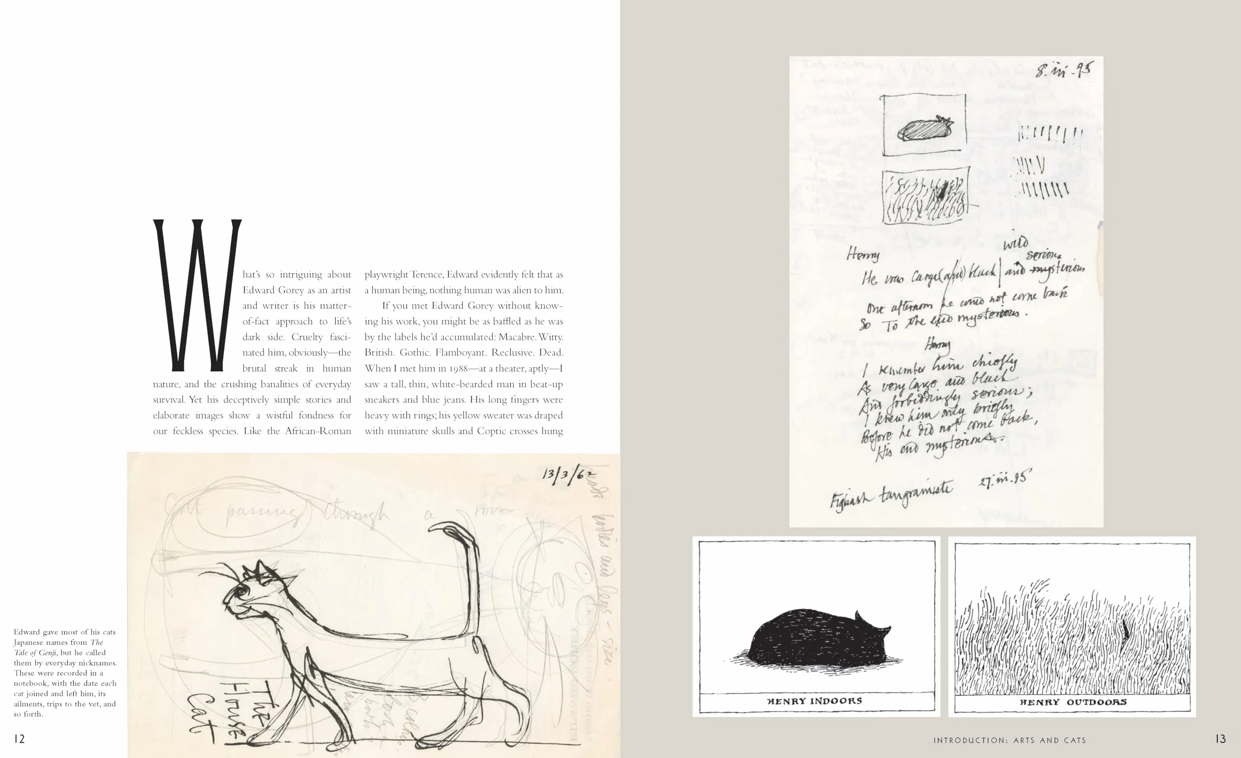 The Theatrical Adventures of Edward Gorey: Rare Drawings, Scripts, and Stories
