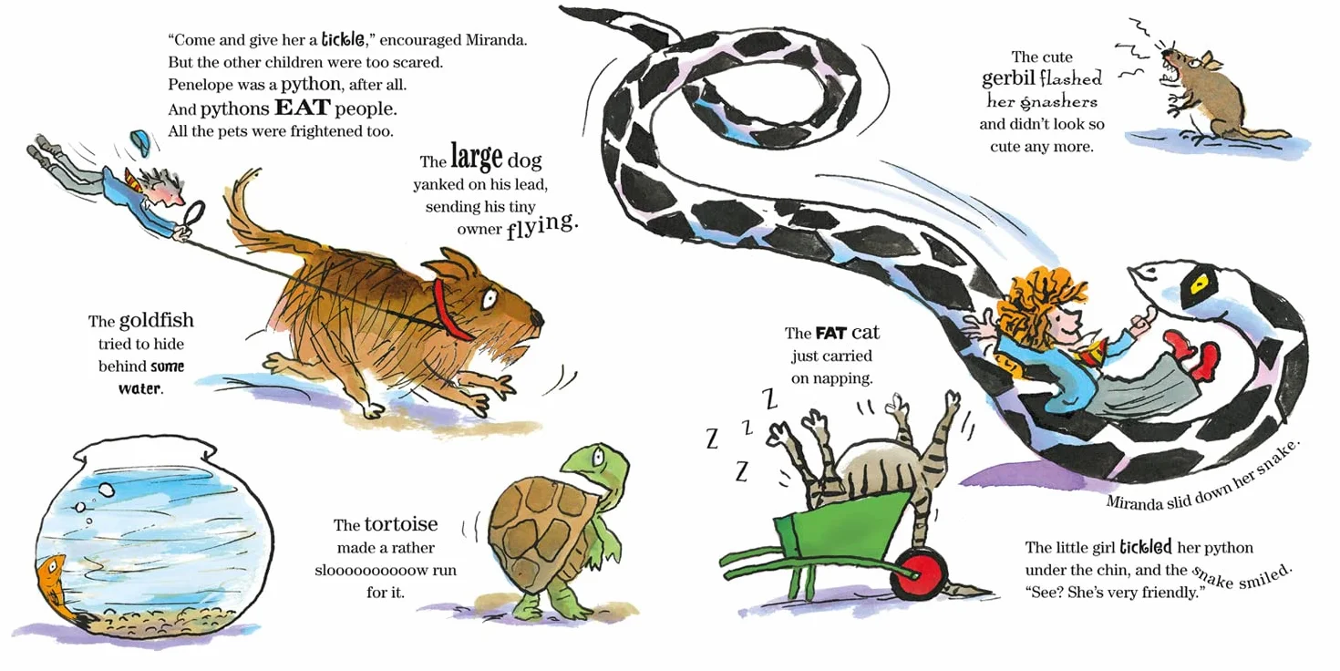 There’s a Snake in My School!: A book by David Walliams