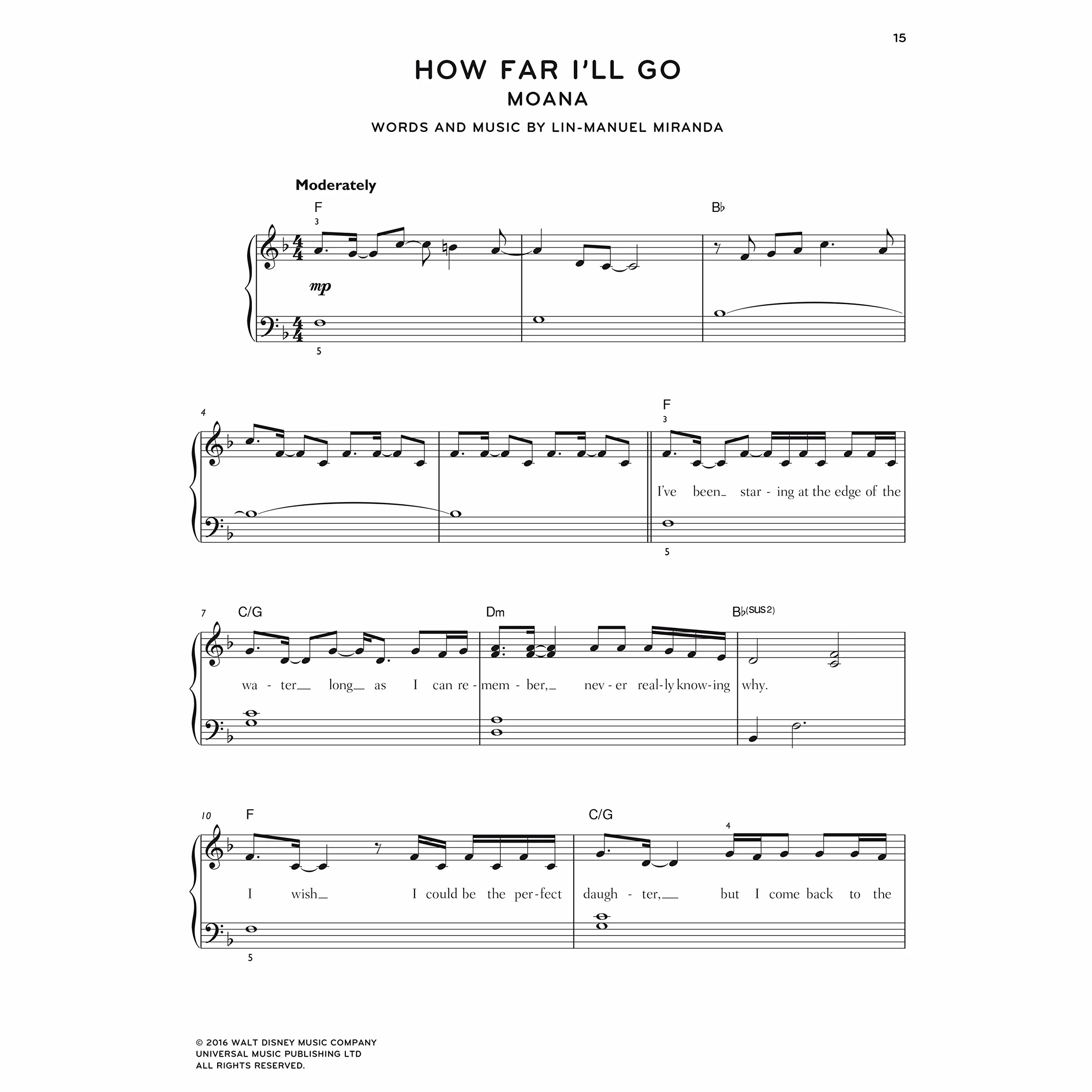 The Easy Piano Series: Film: 12 Pieces for Elementary Pianists