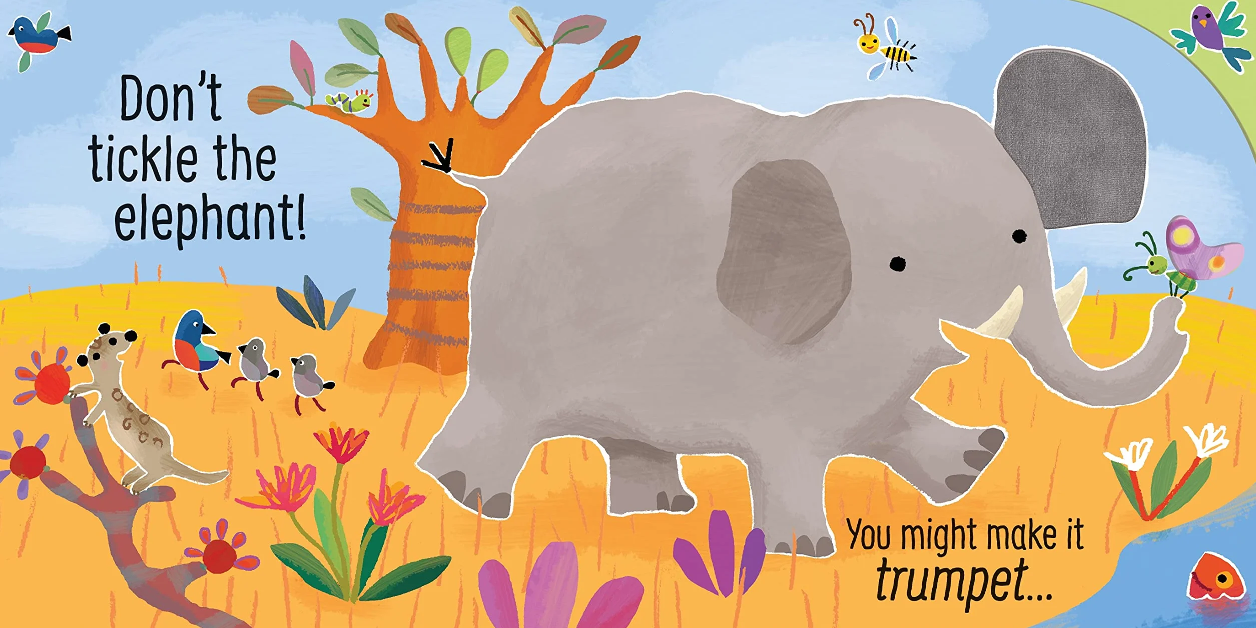 Don't Tickle the Lion! (Touchy-Feely Sound Books)