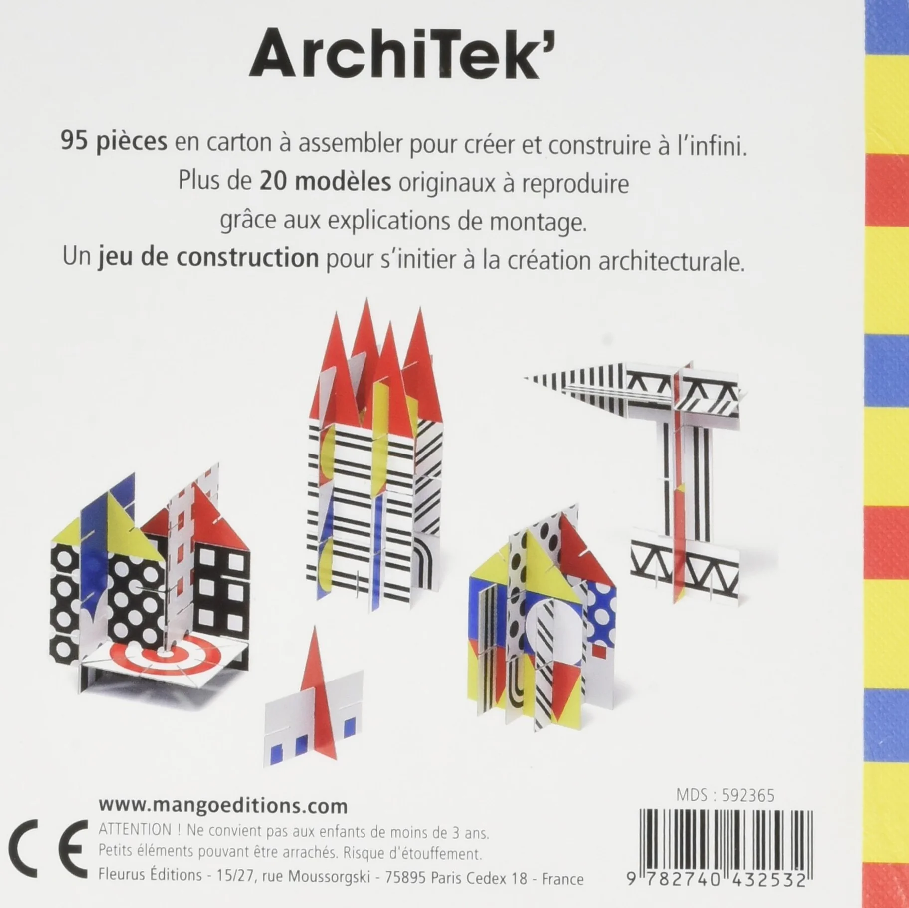 ArchiTek': 95 pièces à assembler pour créer des constructions