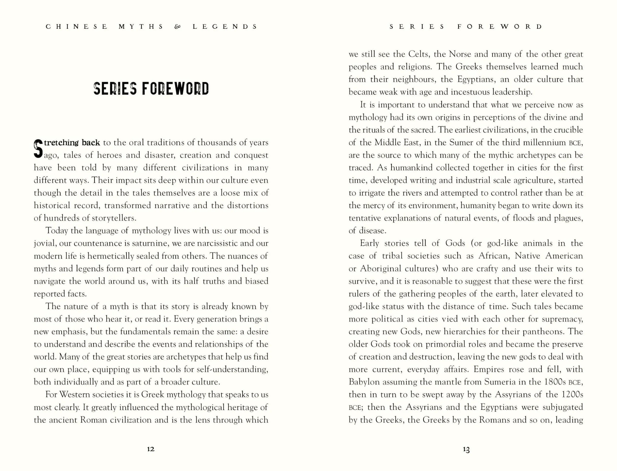 Chinese Myths & Legends: Tales of Gods, Heroes & Monsters