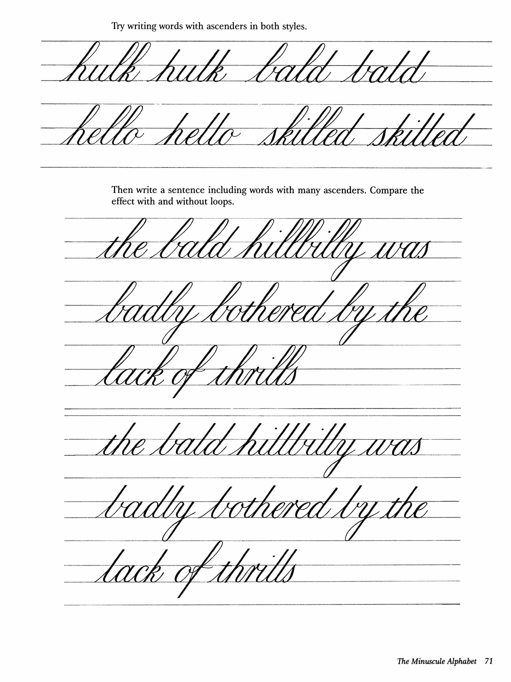 Mastering Copperplate Calligraphy: A Step-By-Step Manual