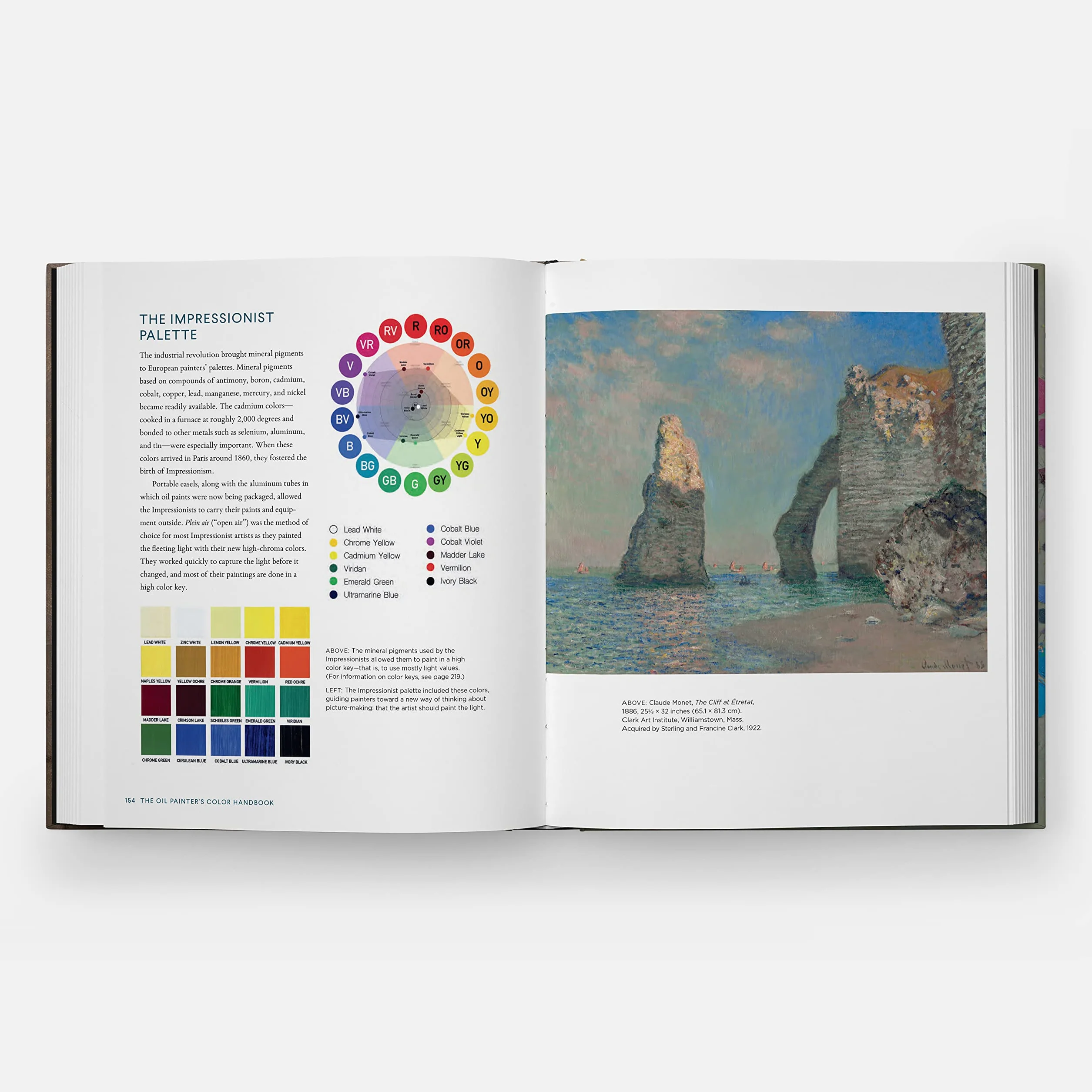 The Oil Painter's Color Handbook: A Contemporary Guide to Color Mixing, Pigments, Palettes, and Harmony