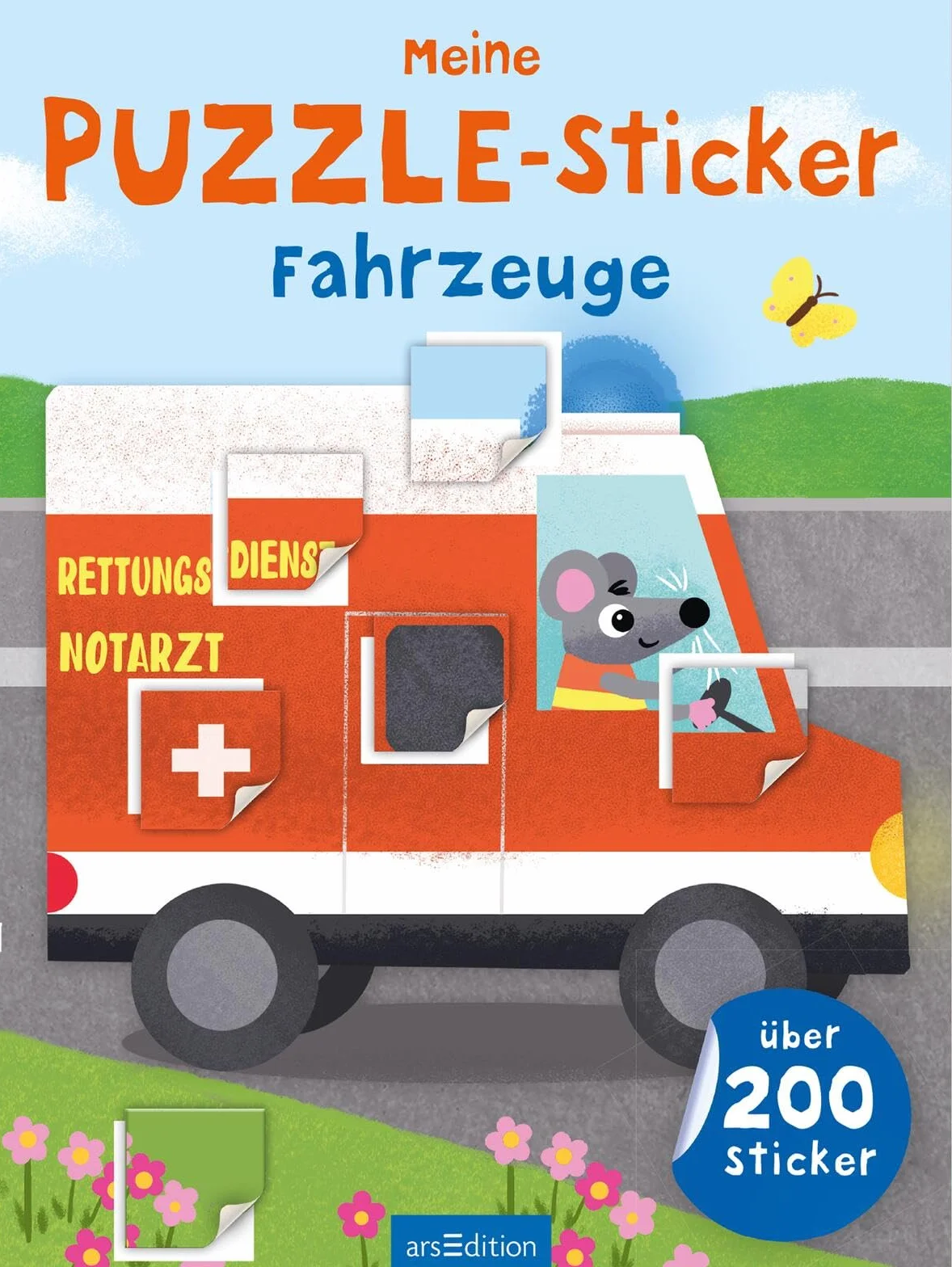 Meine Puzzle-Sticker - Fahrzeuge: Über 200 Sticker