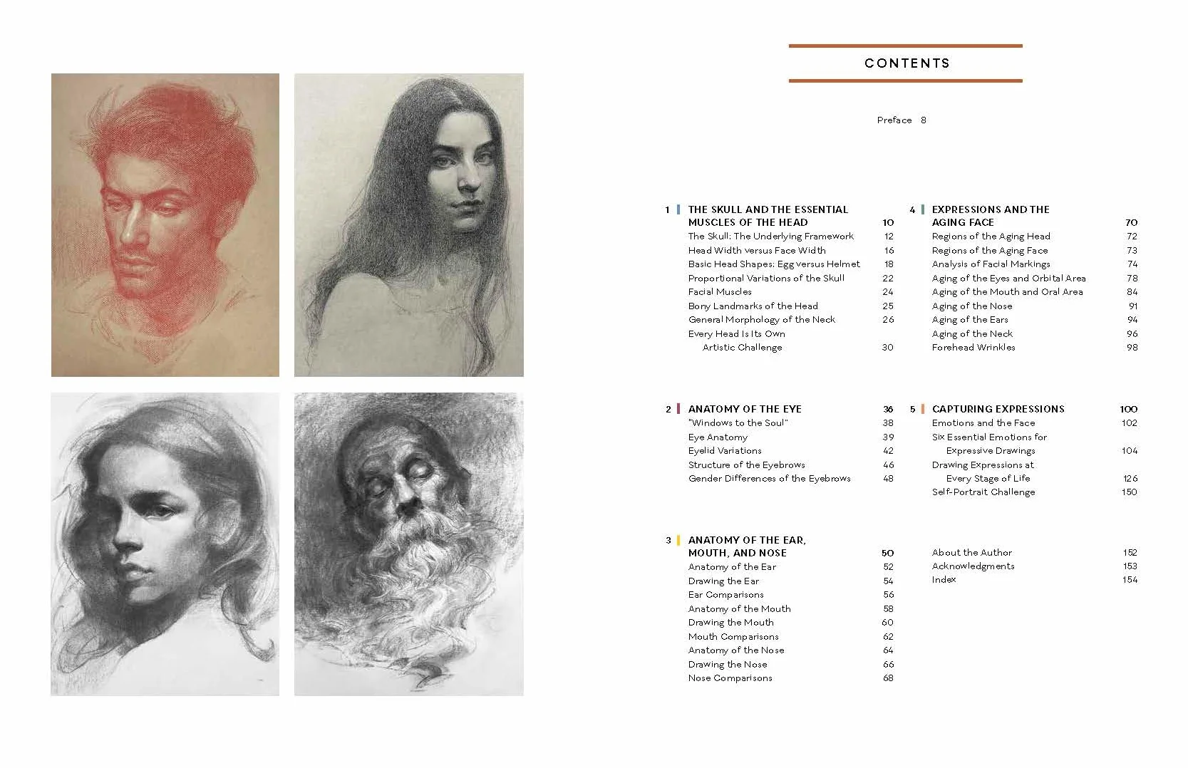 Facial Expressions for Artists: Techniques for Capturing Emotion and Mood in Portrait and Character Drawings: 10
