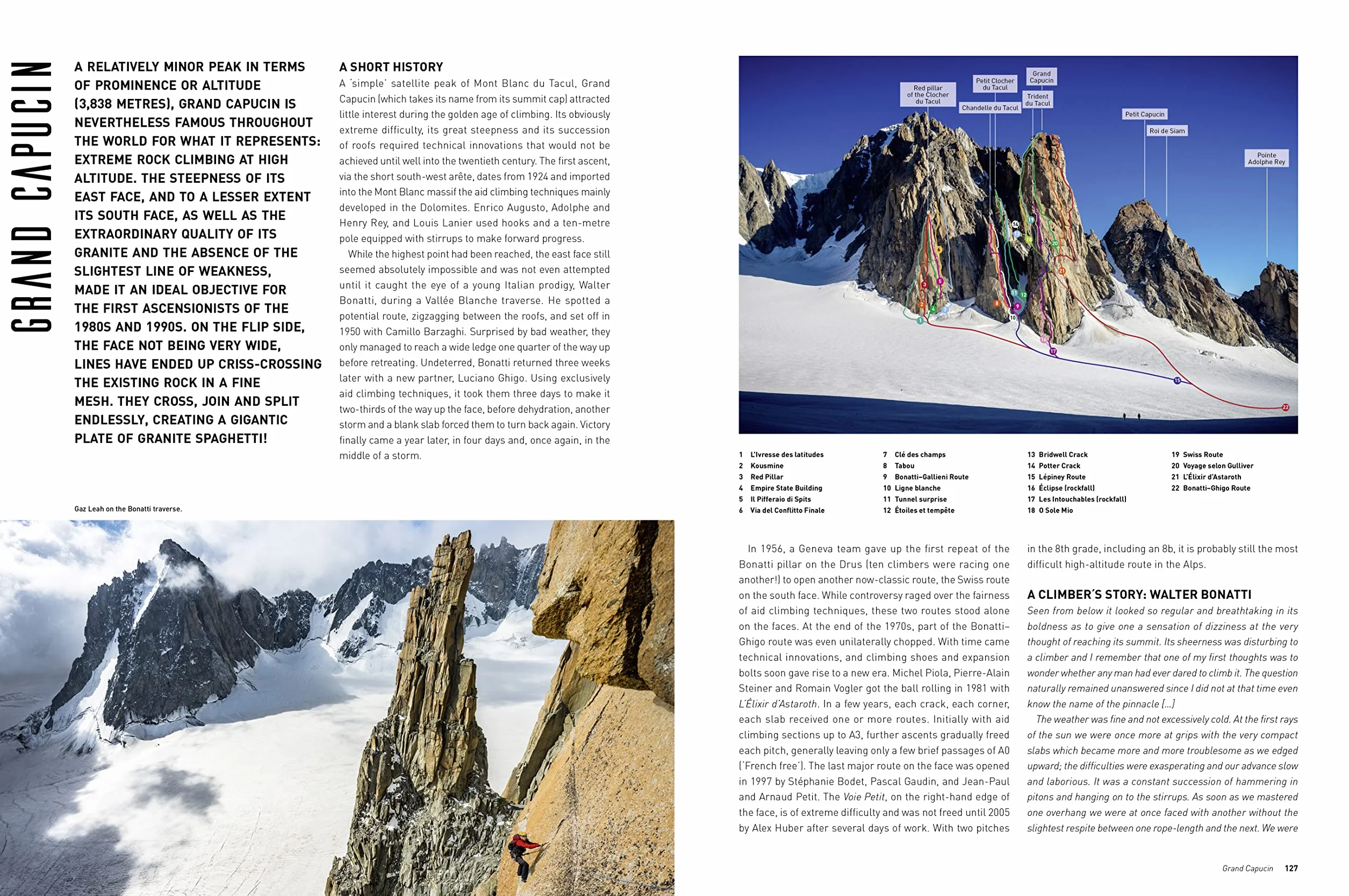 Mont Blanc Lines: Stories and Photos Celebrating the Finest Climbing and Skiing Lines of the Mont Blanc Massif