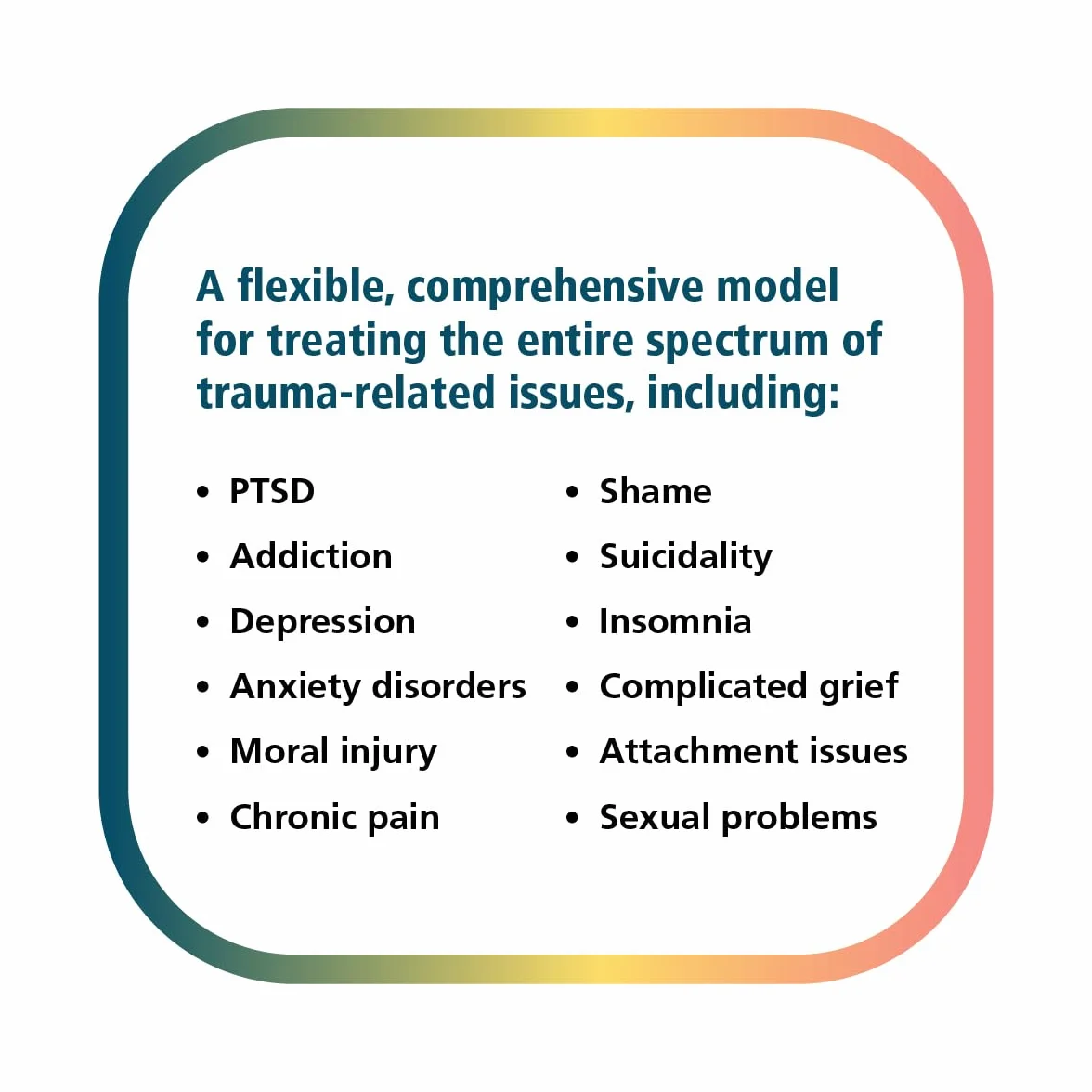 Trauma-Focused ACT: A Practitioner's Guide to Working with Mind, Body, and Emotion Using Acceptance and Commitment Therapy