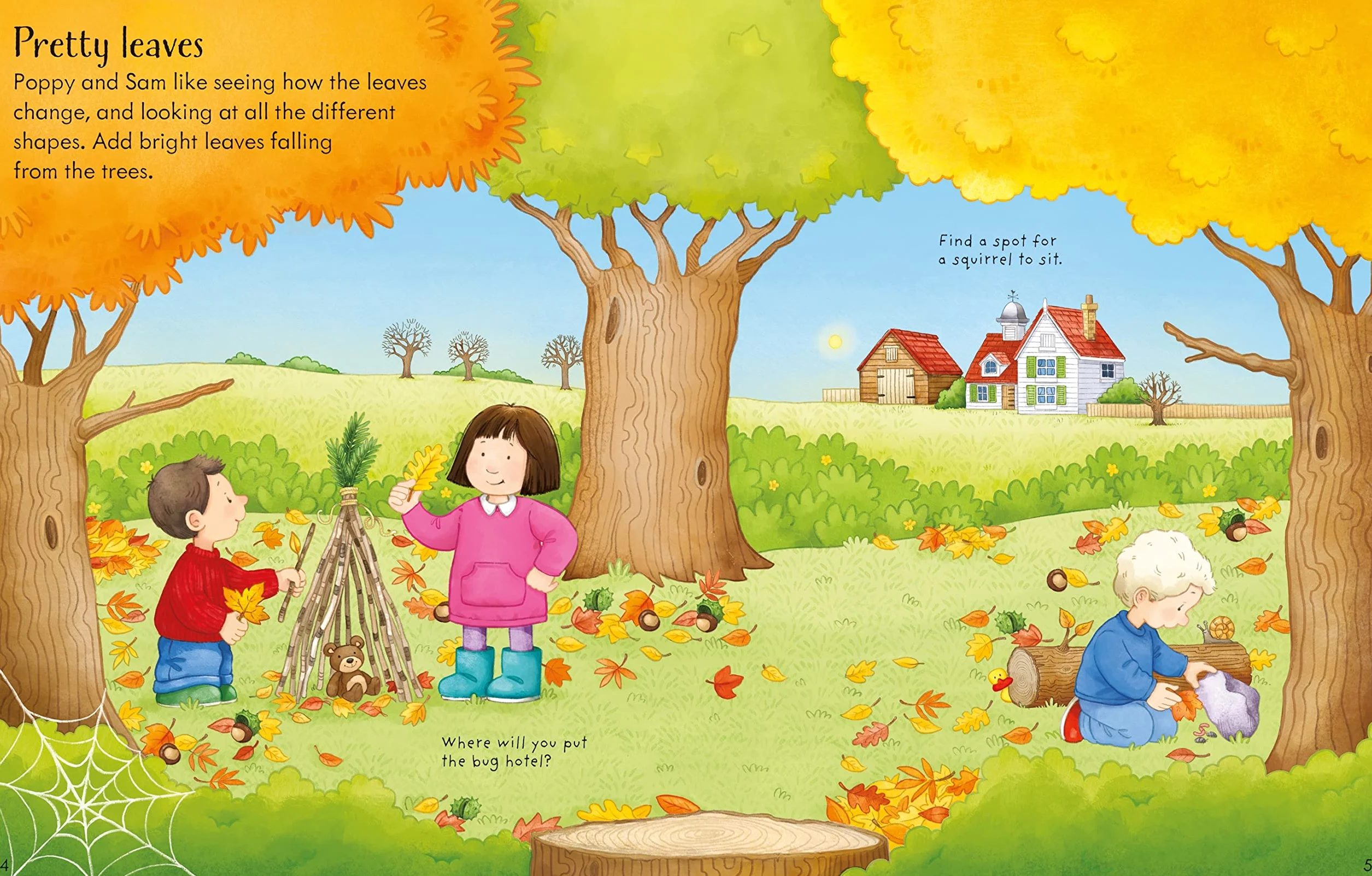 Poppy and Sam's Autumn Sticker Book