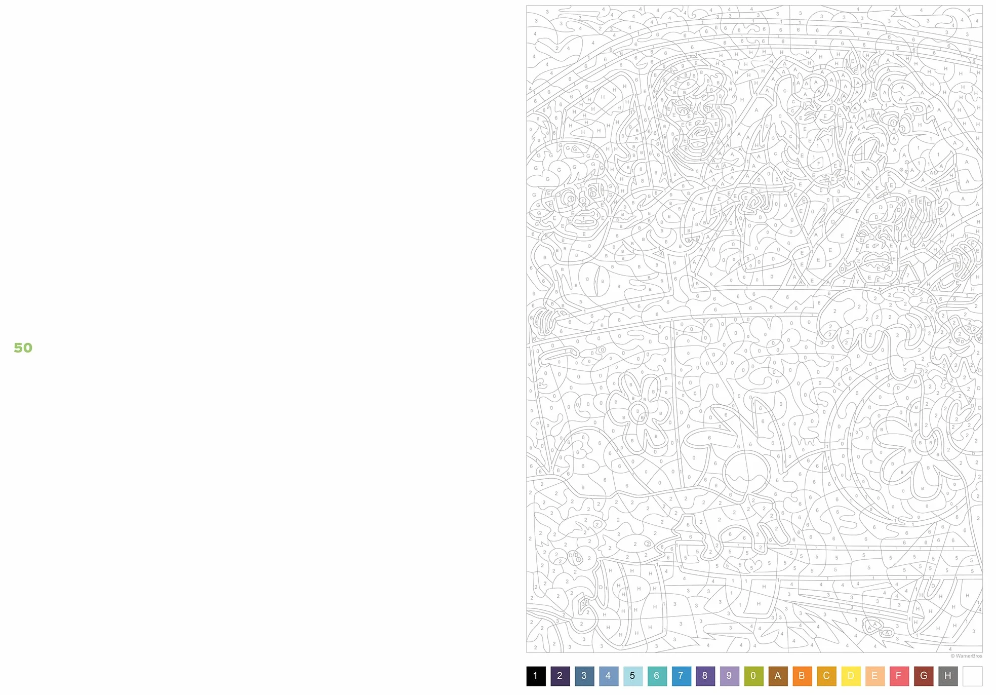 Coloriages mystères - Scooby-Doo