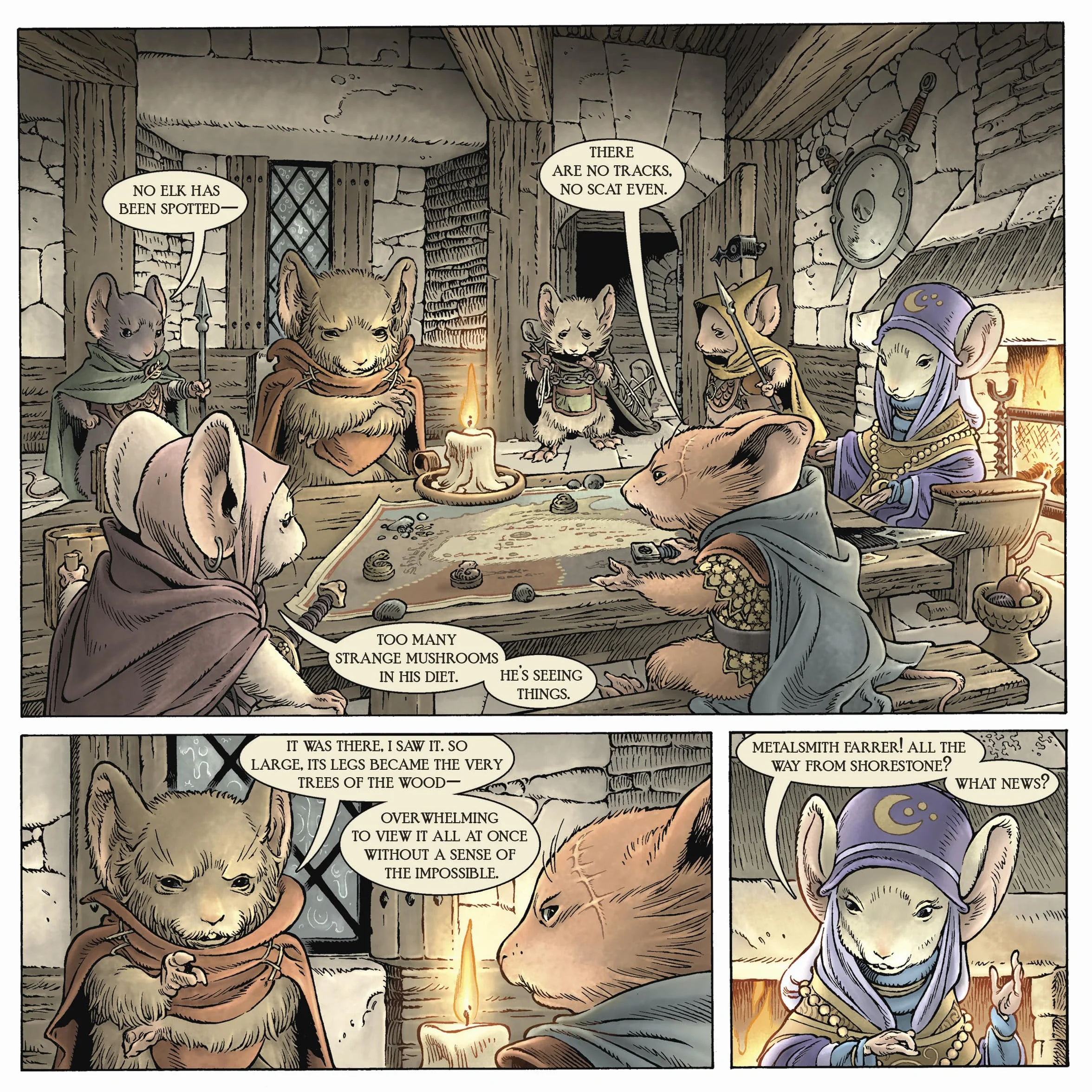 Mouse Guard: Dawn of the Black Axe: 1