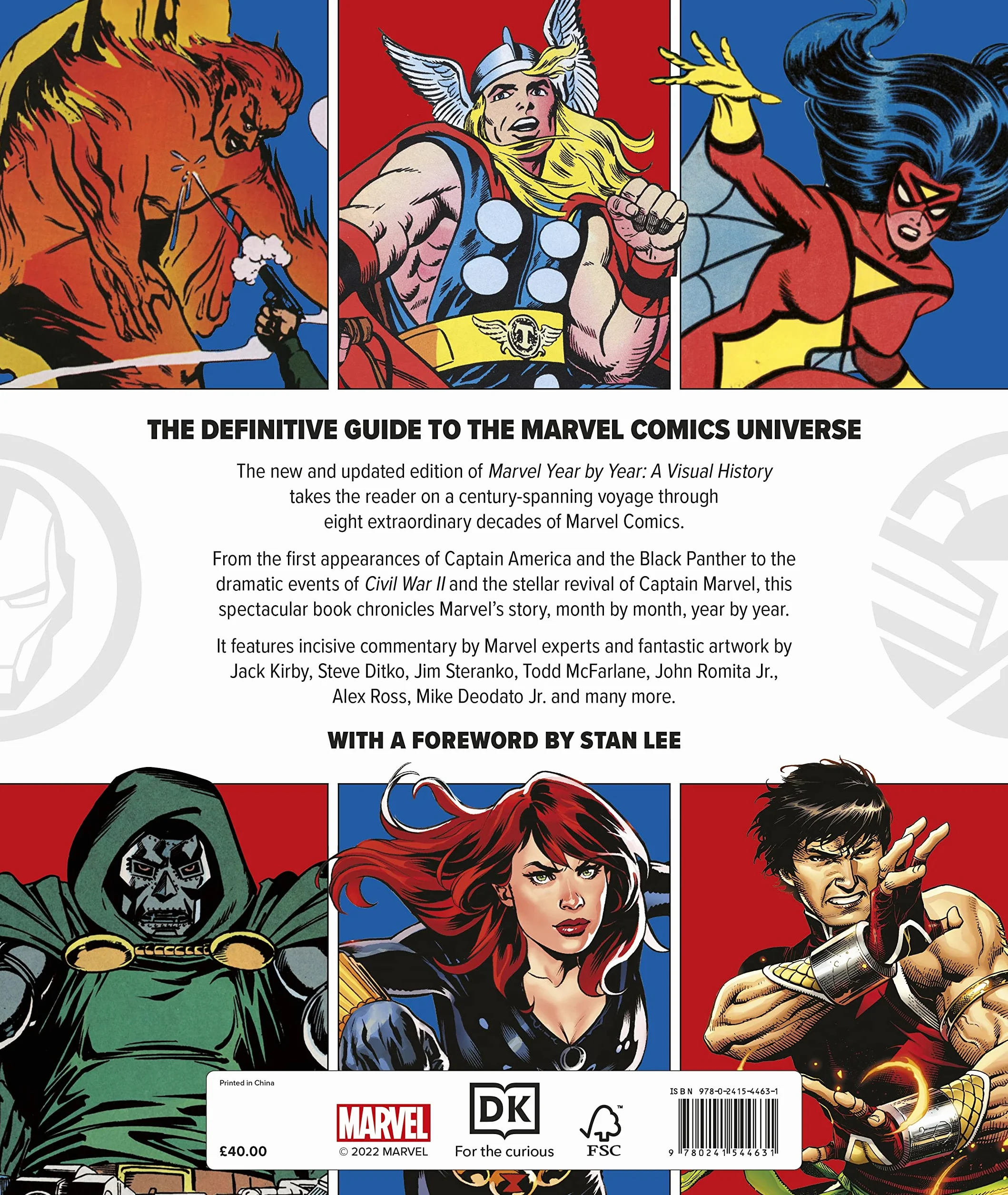 Marvel Year By Year A Visual History New Edition