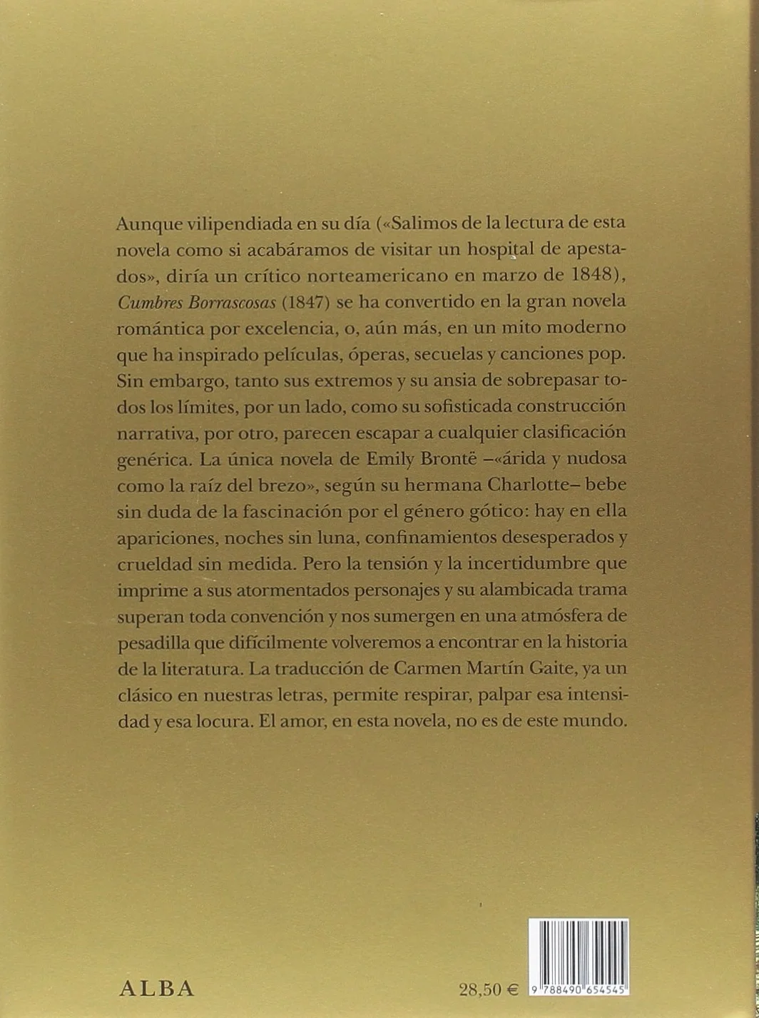 Cumbres Borrascosas: LXXIV