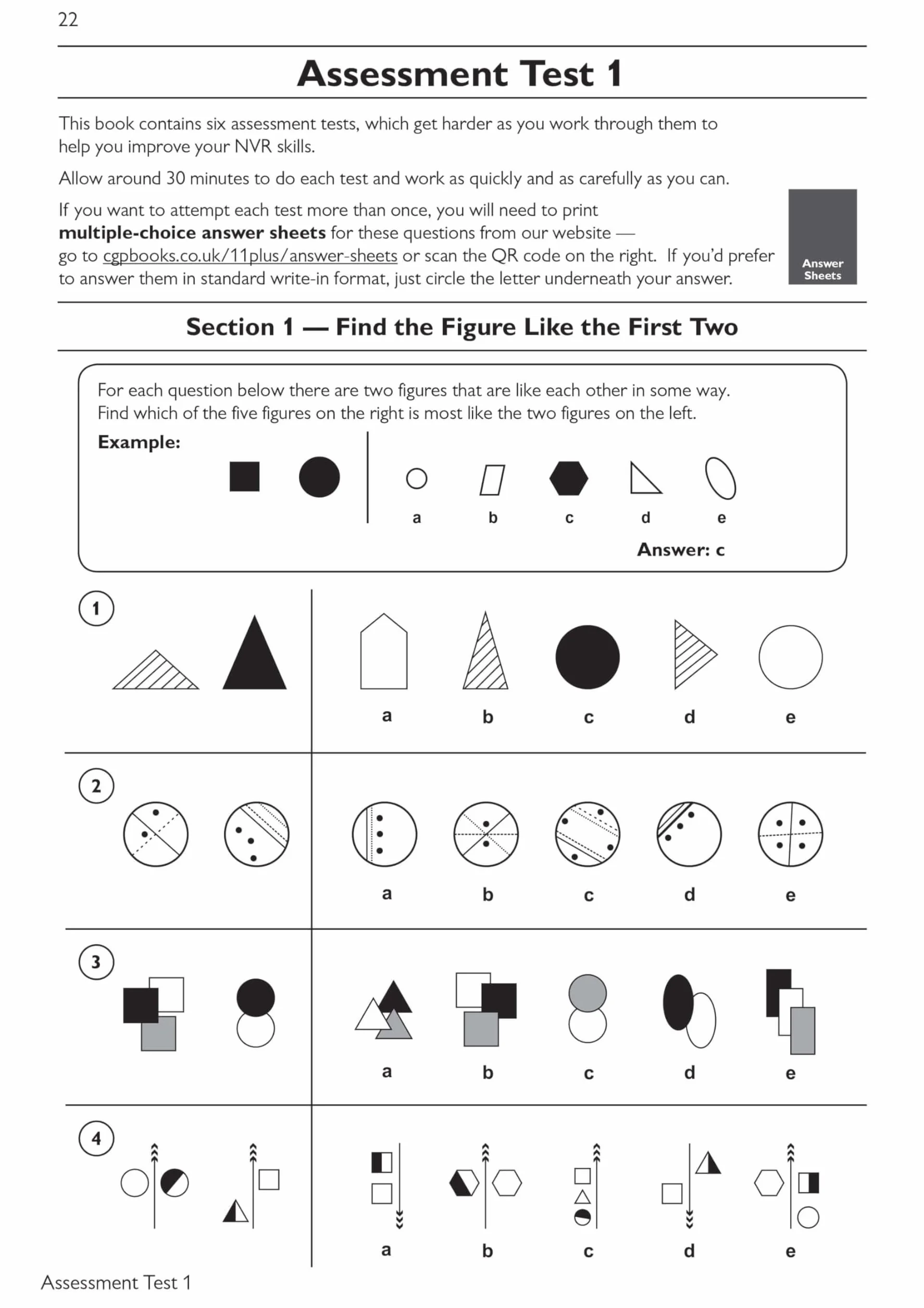 11+ GL Non-Verbal Reasoning Practice Book & Assessment Tests - Ages 10-11 (with Online Edition)