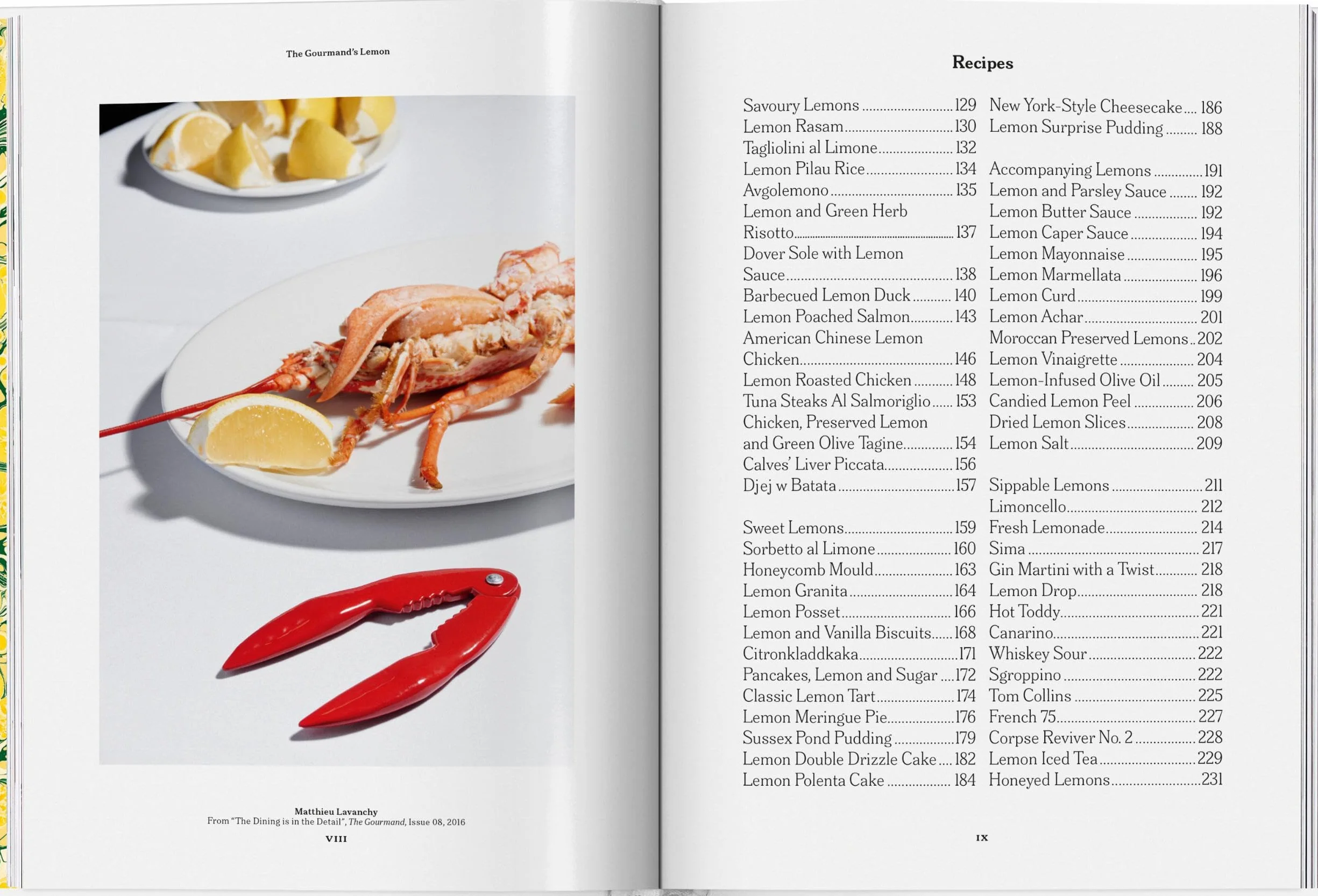 The Gourmand's Lemon. a Collection of Stories and Recipes