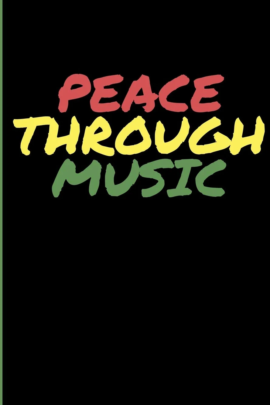 Peace Through Music: Rastafarian Journal Notebook