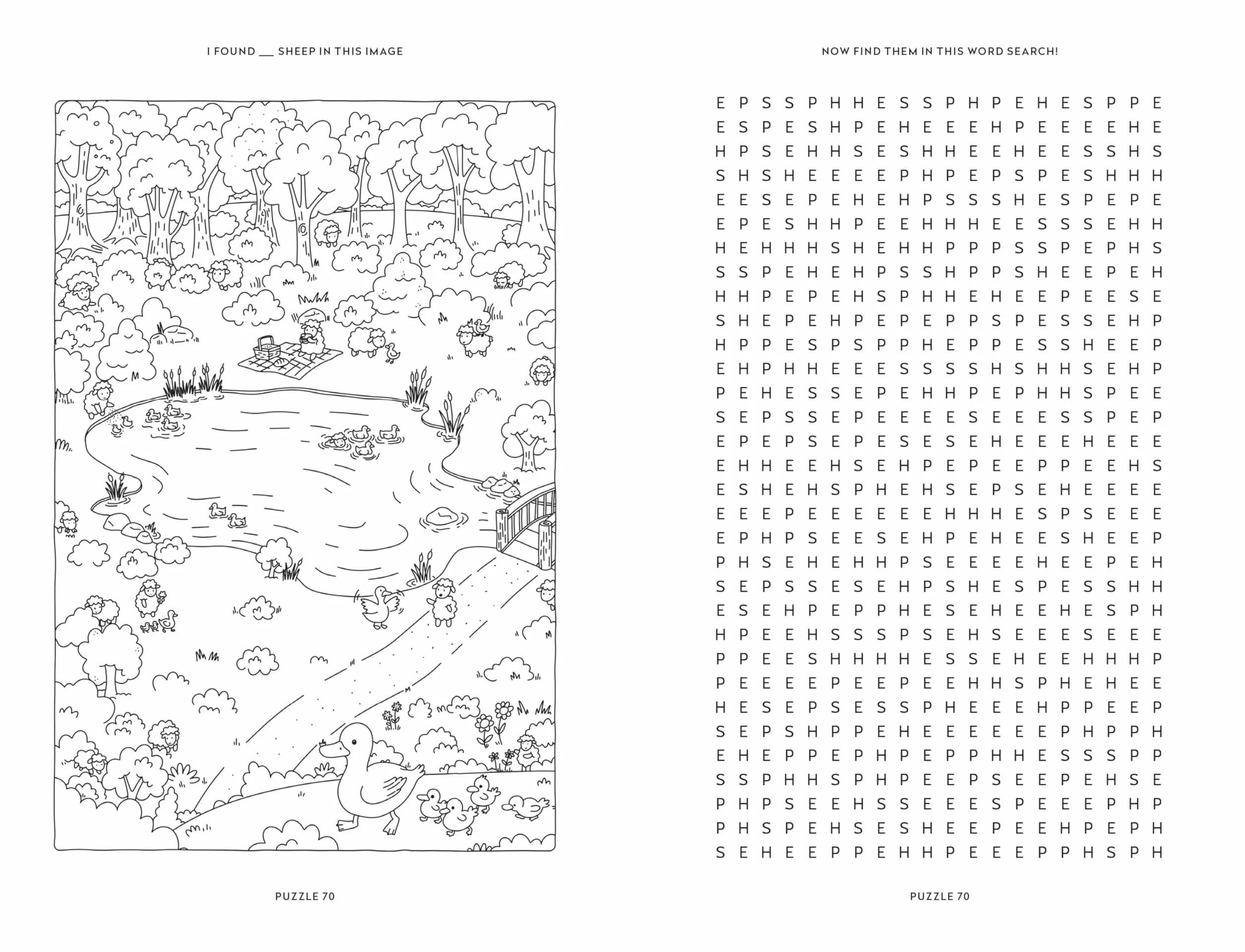 Counting Sheep: The Almost Impossible Bedtime Word Search