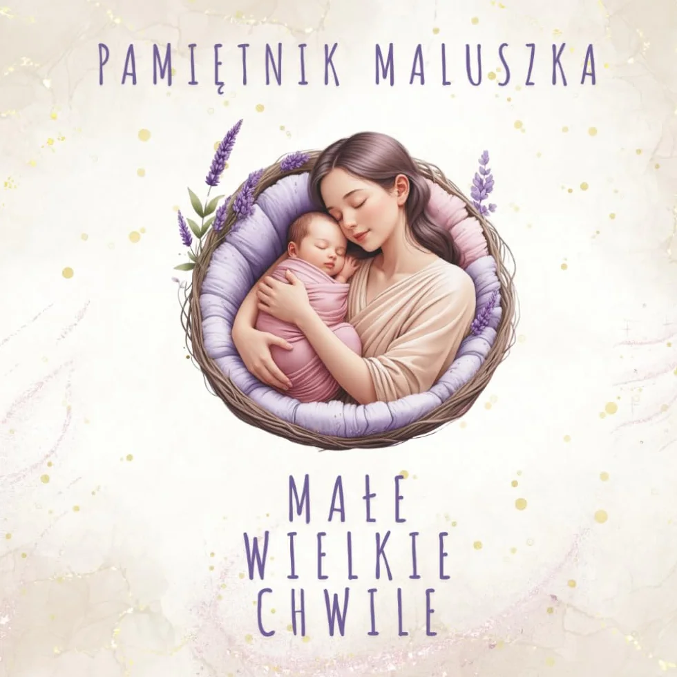 Pamiętnik Maluszka – Małe Wielkie Chwile: Dla Samotnej Mamy i jej Dziecka: Dla samotnej mamy – katolicka wersja (chrzest, święta) z miejscem na ... odpowiednia dla chłopca i dziewczynki