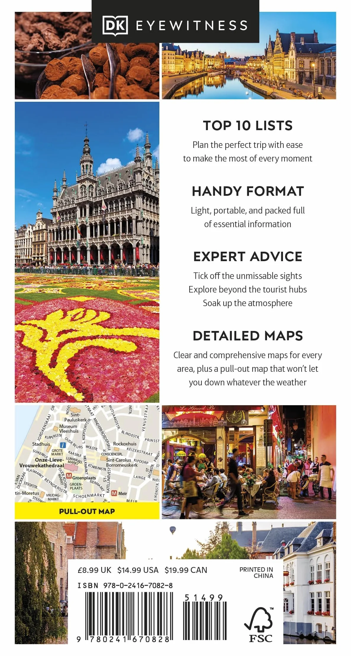 DK Eyewitness Top 10 Brussels, Bruges, Antwerp and Ghent: DK Eyewitness Travel Guide 2024