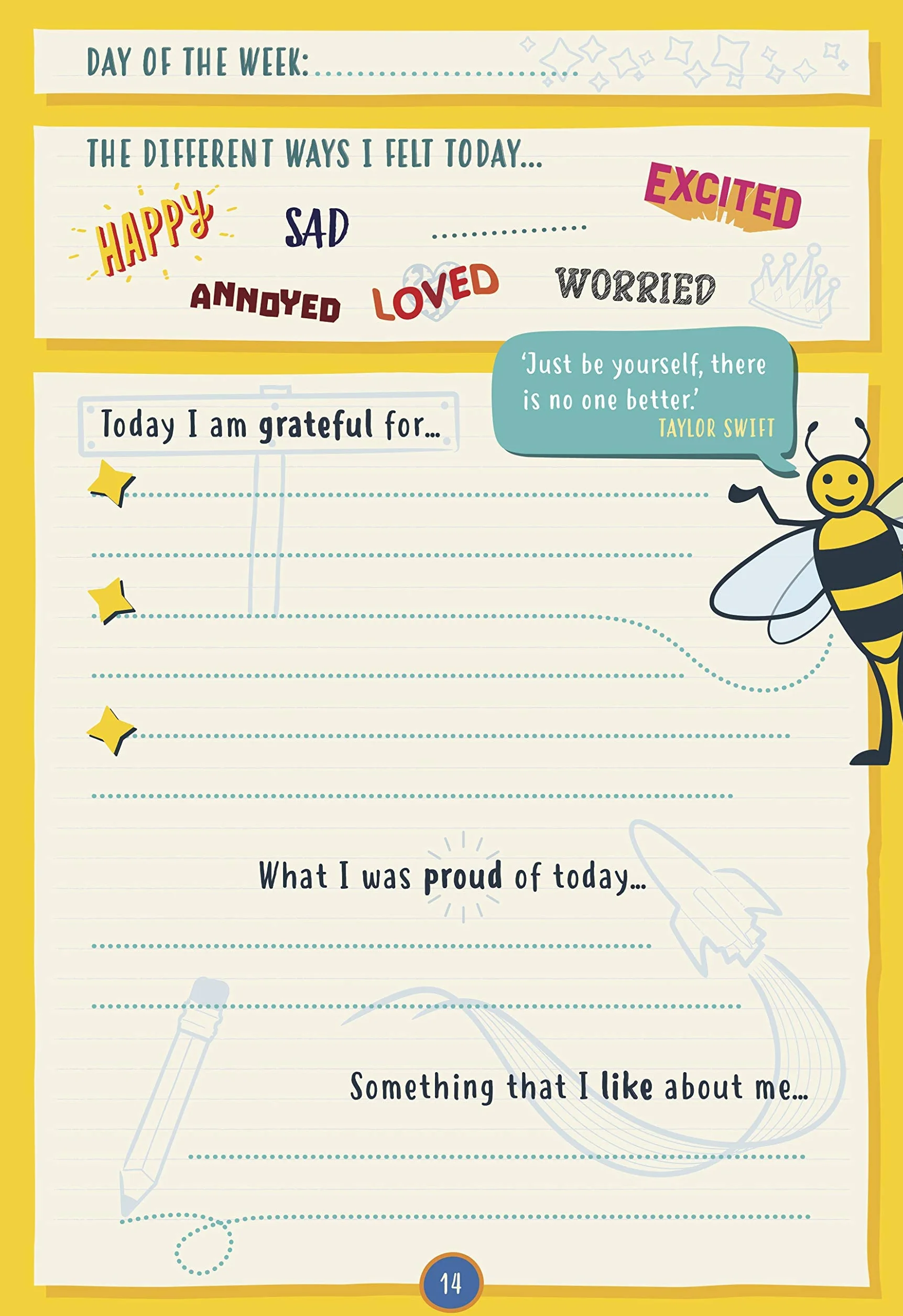 Happy Confident Me: Daily Journal - Gratitude and Growth Mindset Journal That Boosts Children's Happiness, Self-Esteem, Positive Thinking, Mindfulness and Resilience