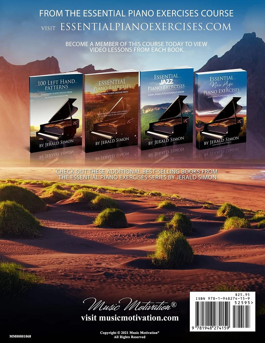 Essential New Age Piano Exercises Every Piano Player Should Know: Learn New Age basics, including left hand new age patterns, chord progressions, how ... and compose in a new age style, and more.
