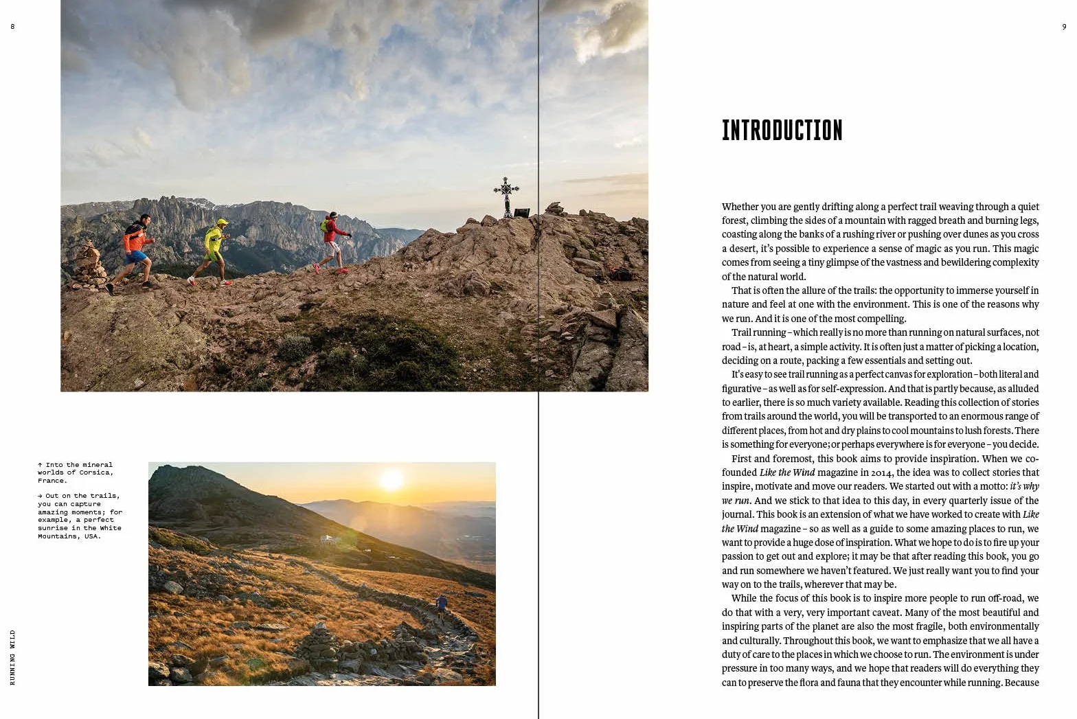 Running Wild: Inspirational Trails from Around the World - With a foreword by Dean Karnazes