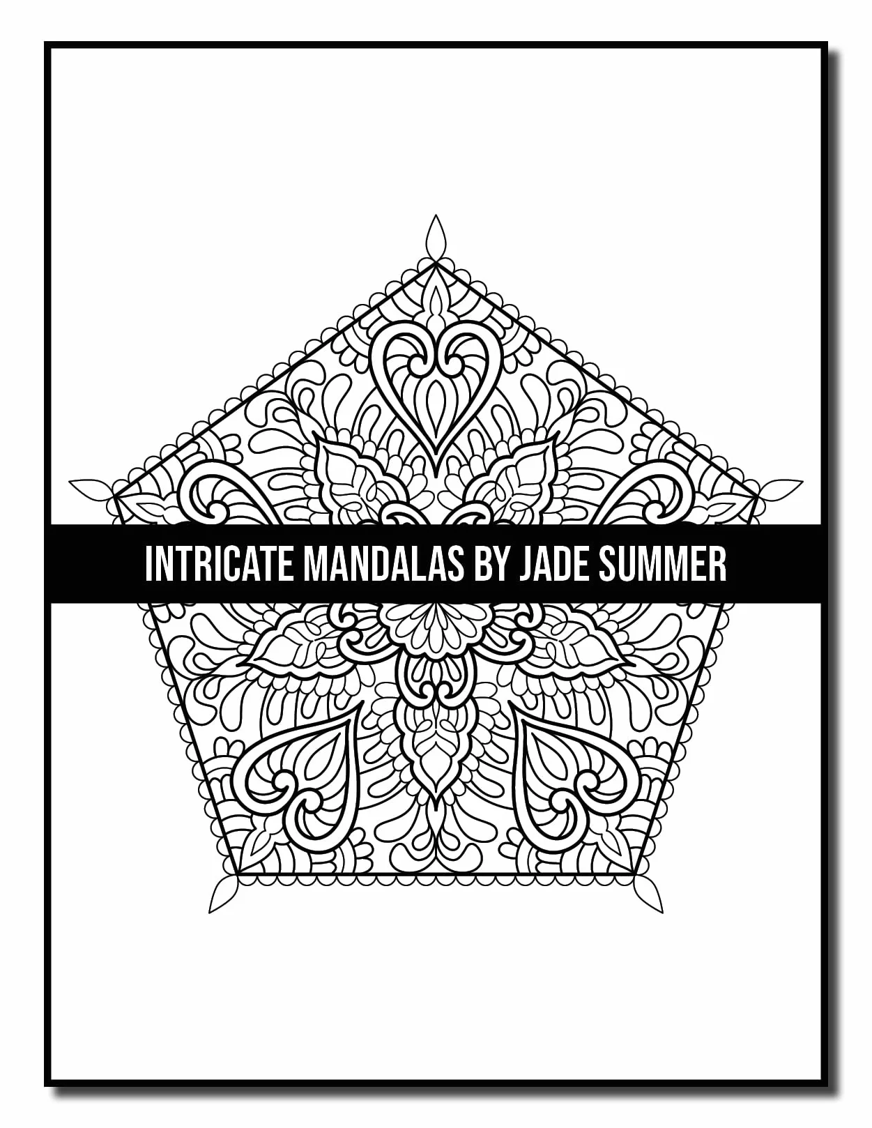 Intricate Mandalas: An Adult Coloring Book with 50 Detailed Mandalas for Relaxation and Stress Relief