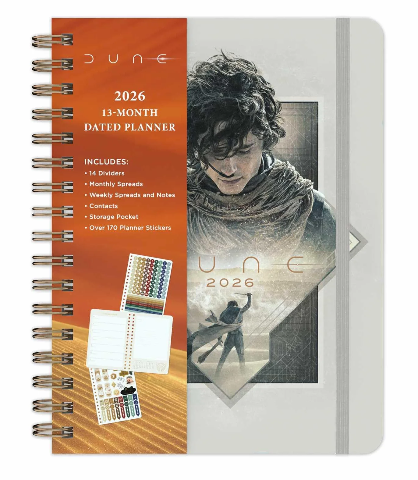 2026 Dune 13-Month Weekly Planner