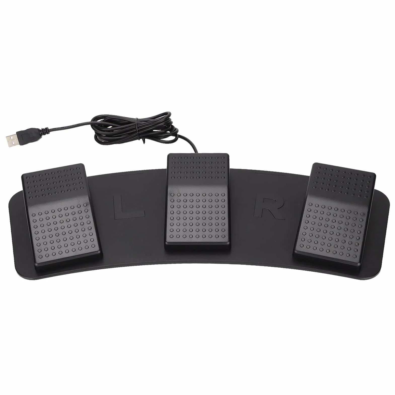 Pedal z Triple Foot Switch USB, PC Triple Foot Switch 3 Klucz Klawisz Klawiatura do Gry w grę Wideo Sterowanie Sprzętu ((wyłącznik fotoelektryczny))