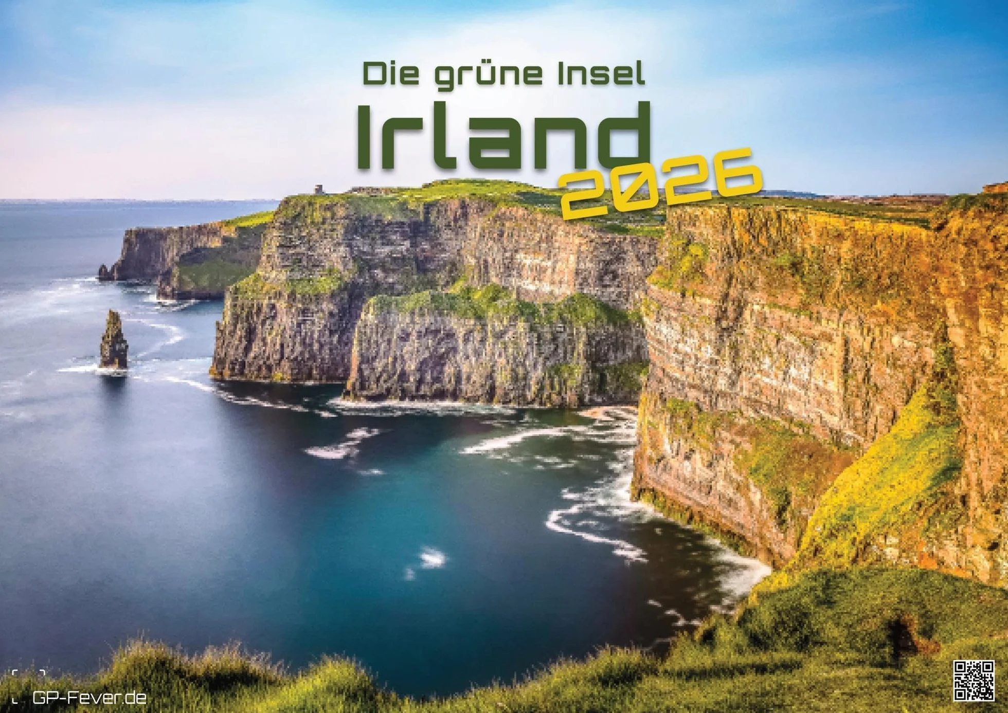 Irland - Die grüne Insel - 2026 - Kalender DIN A2: Der Wandkalender mit den schönsten Motiven aus Irland für das Jahr 2026 im extragroßen Format DIN A2 (ca. 60 x 42 cm)!