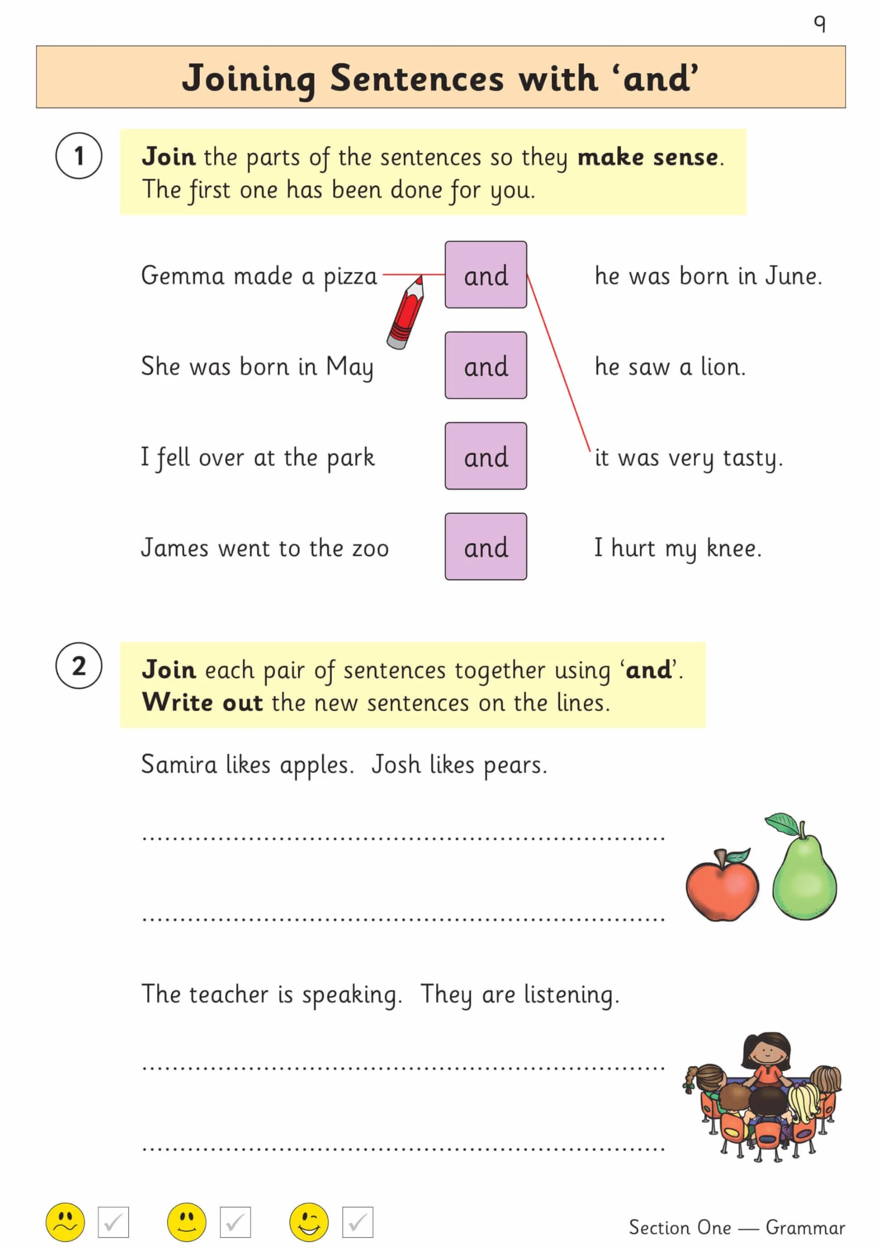 KS1 English Year 1 Targeted Question Book