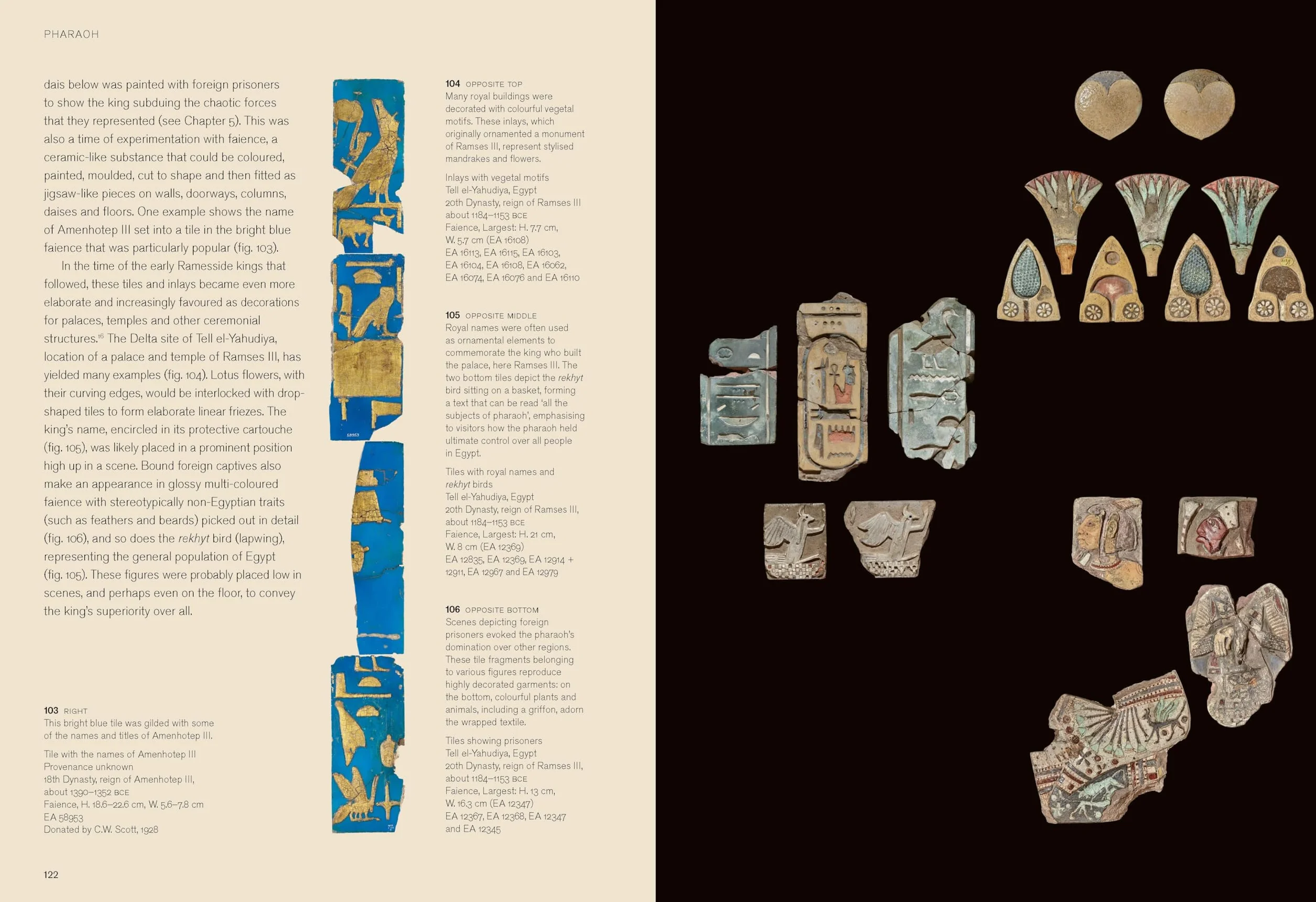 Pharaoh : Art and Power in Ancient Egypt /anglais