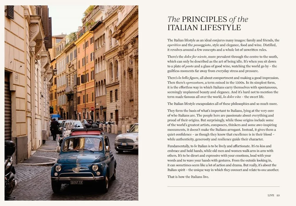 How to Be Italian: Eat, drink, dress, travel and love la dolce vita /anglais