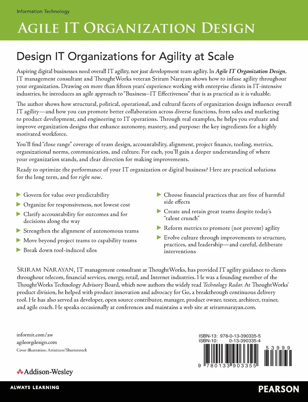 Agile It Organization Design: For Digital Transformation and Continuous Delivery
