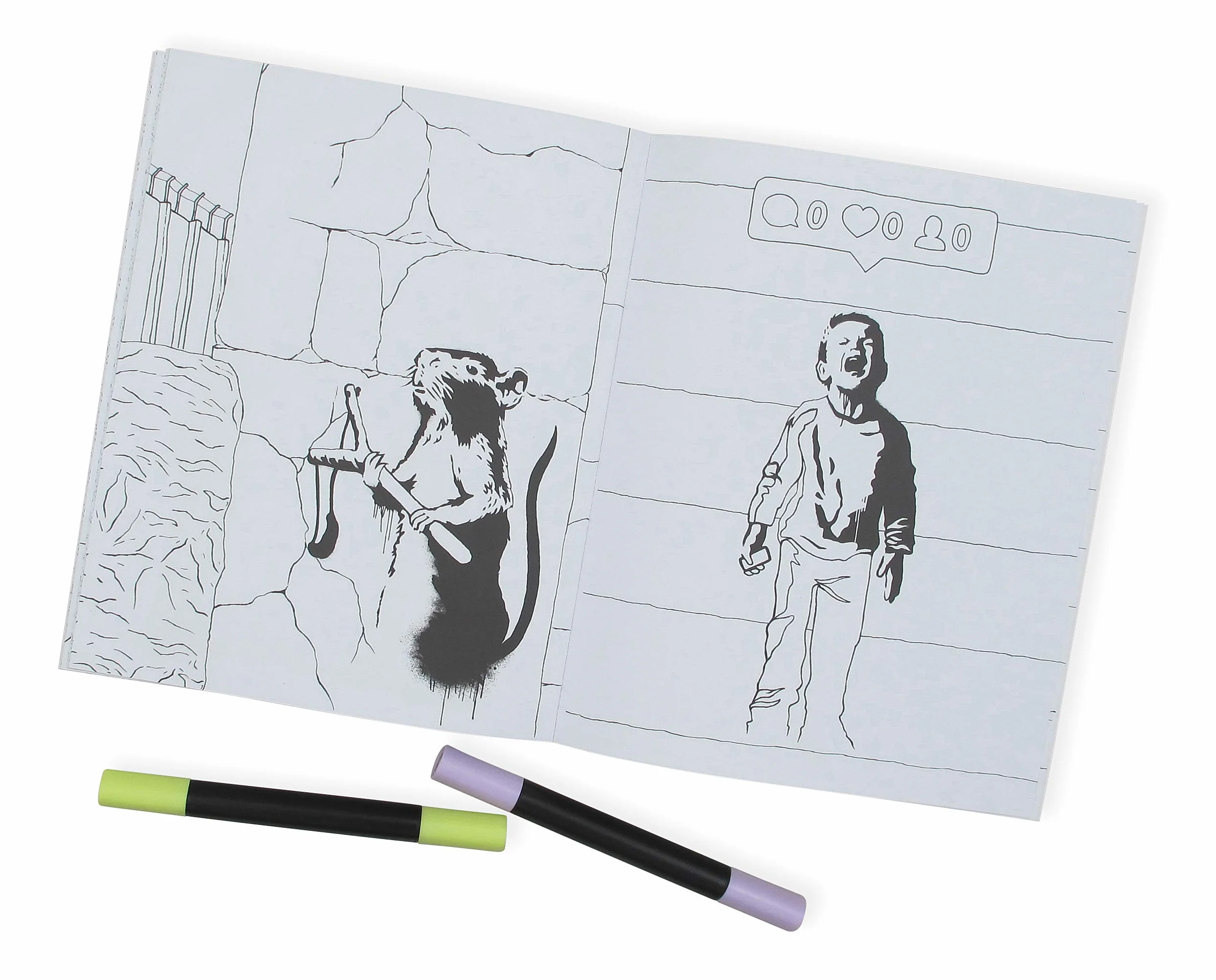 Banksy Coloring Book: Unofficial