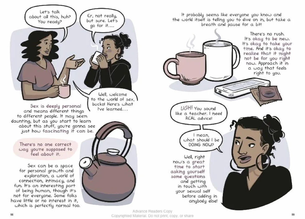 Let's Talk About It: The Teen's Guide to Sex, Relationships, and Being a Human (A Graphic Novel)