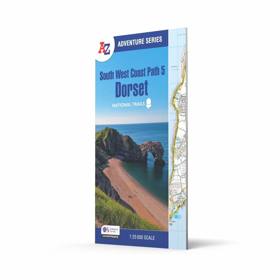 South West Coast Path 5 – Dorset: with Ordnance Survey mapping