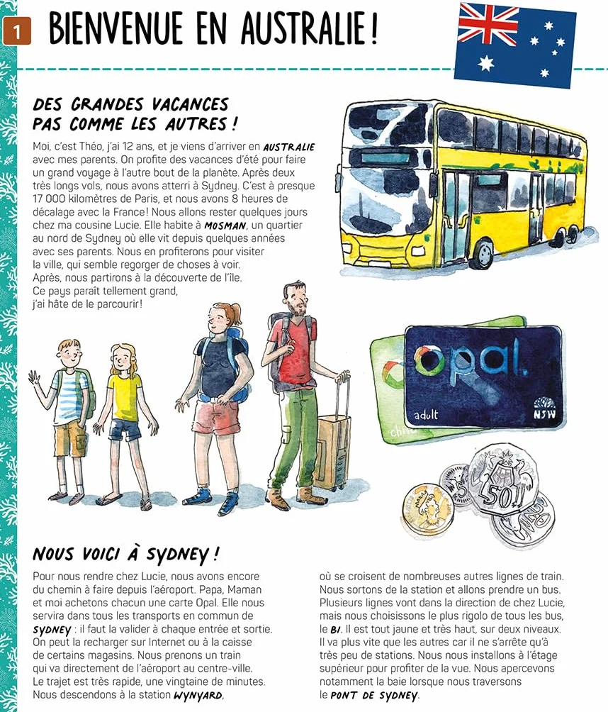Bienvenue en Australie !: Mon road-trip au pays des kangourous