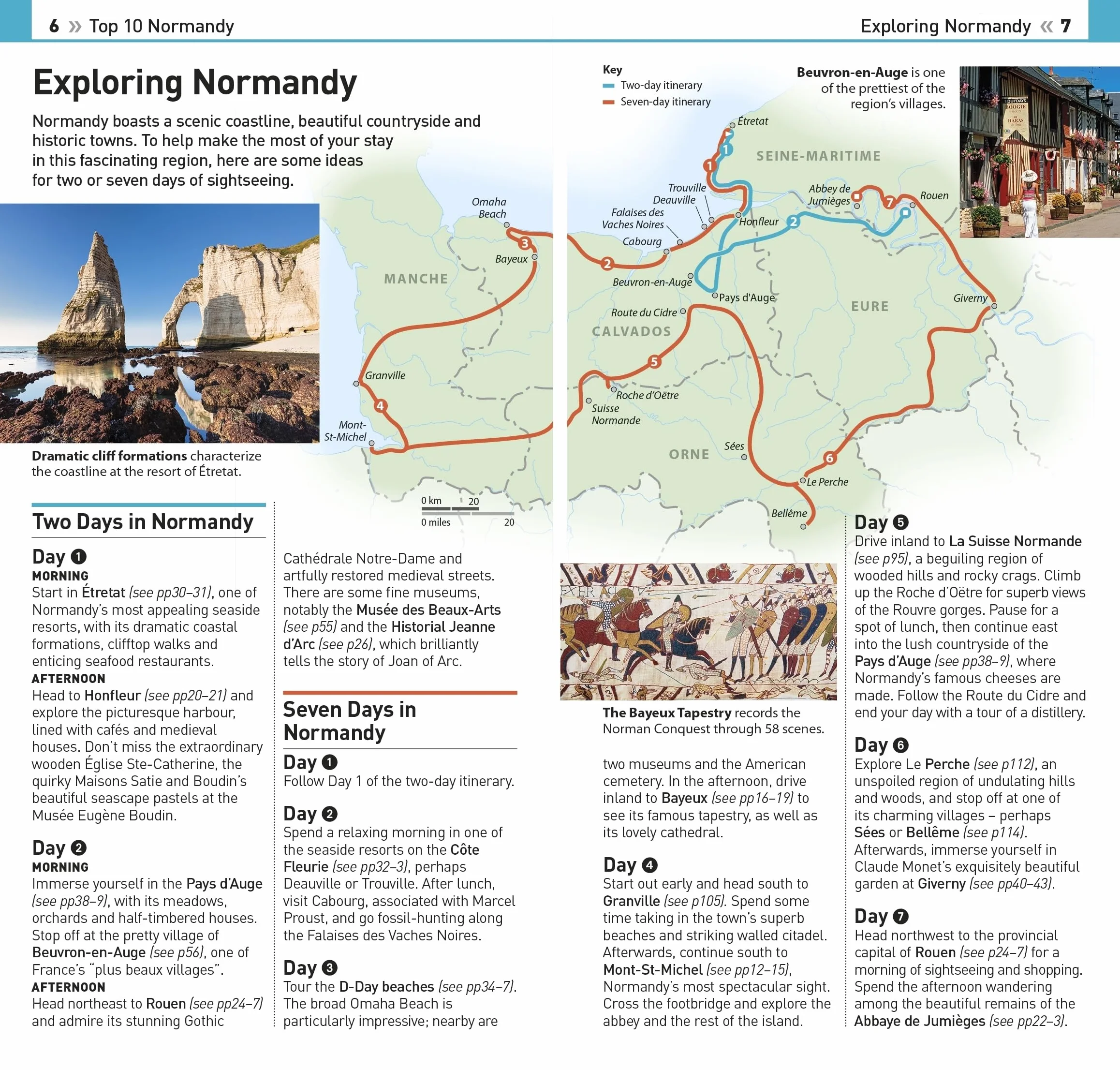 DK Eyewitness Top 10 Normandy