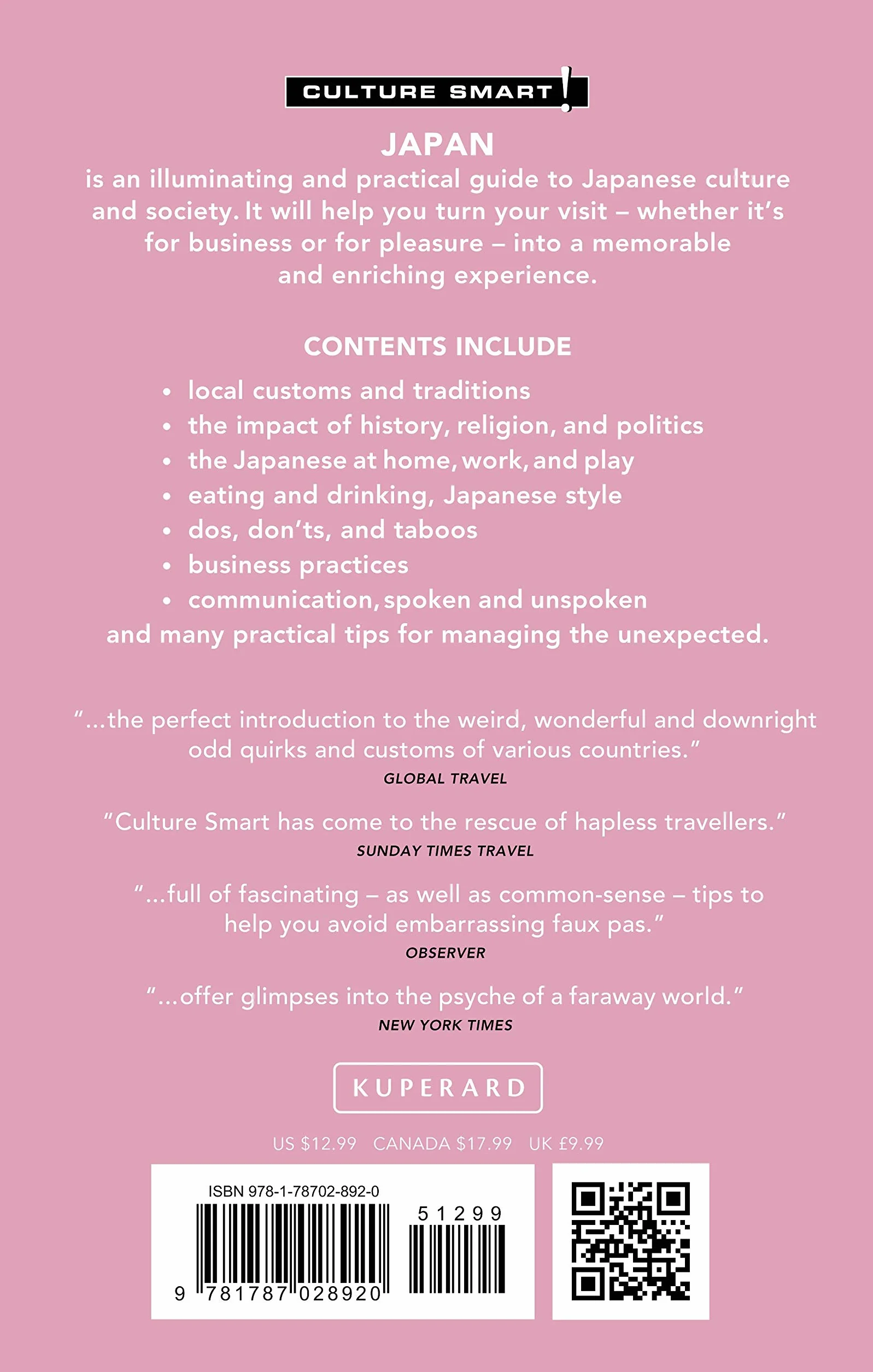 Japan - Culture Smart!: The Essential Guide to Customs & Culture: 114