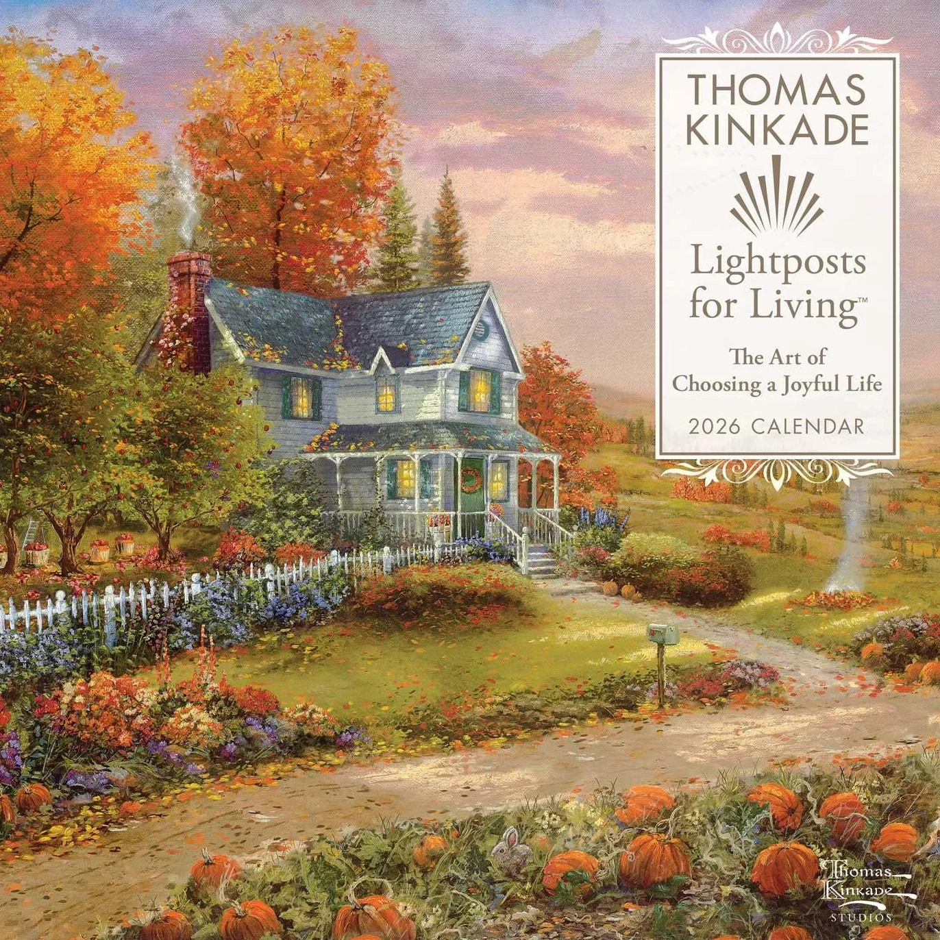 Thomas Kinkade Lightposts for Living 2026 Wall Calendar: Original Andrews McMeel-Kalender [Kalender]