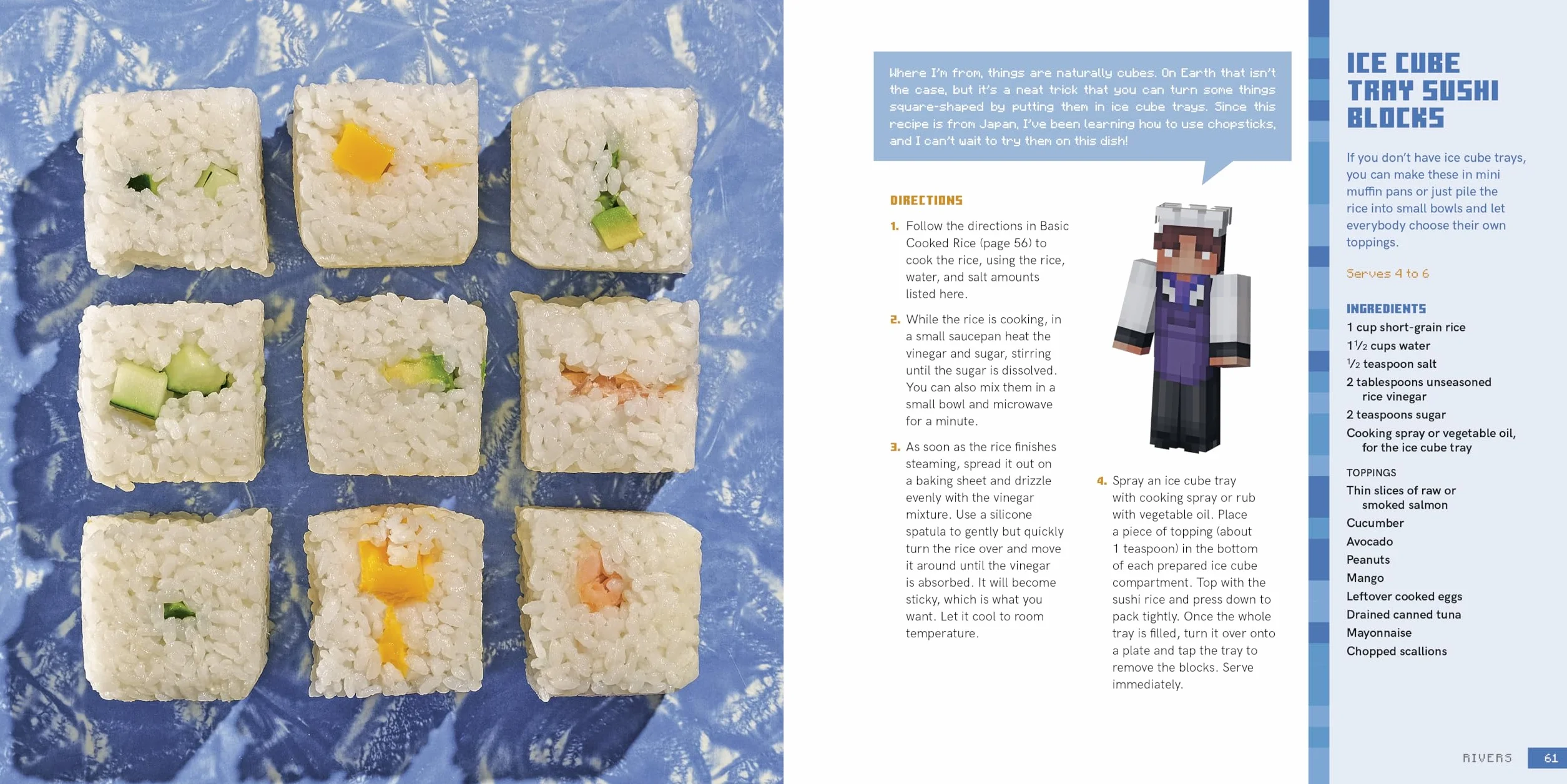 The Crafter's Kitchen: An Official Minecraft Cookbook for Young Chefs and Their Families