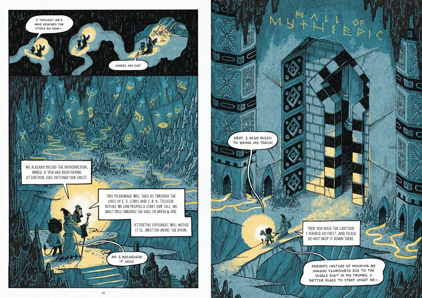 The Mythmakers: The Remarkable Fellowship of C.S. Lewis & J.R.R. Tolkien (a Graphic Novel)