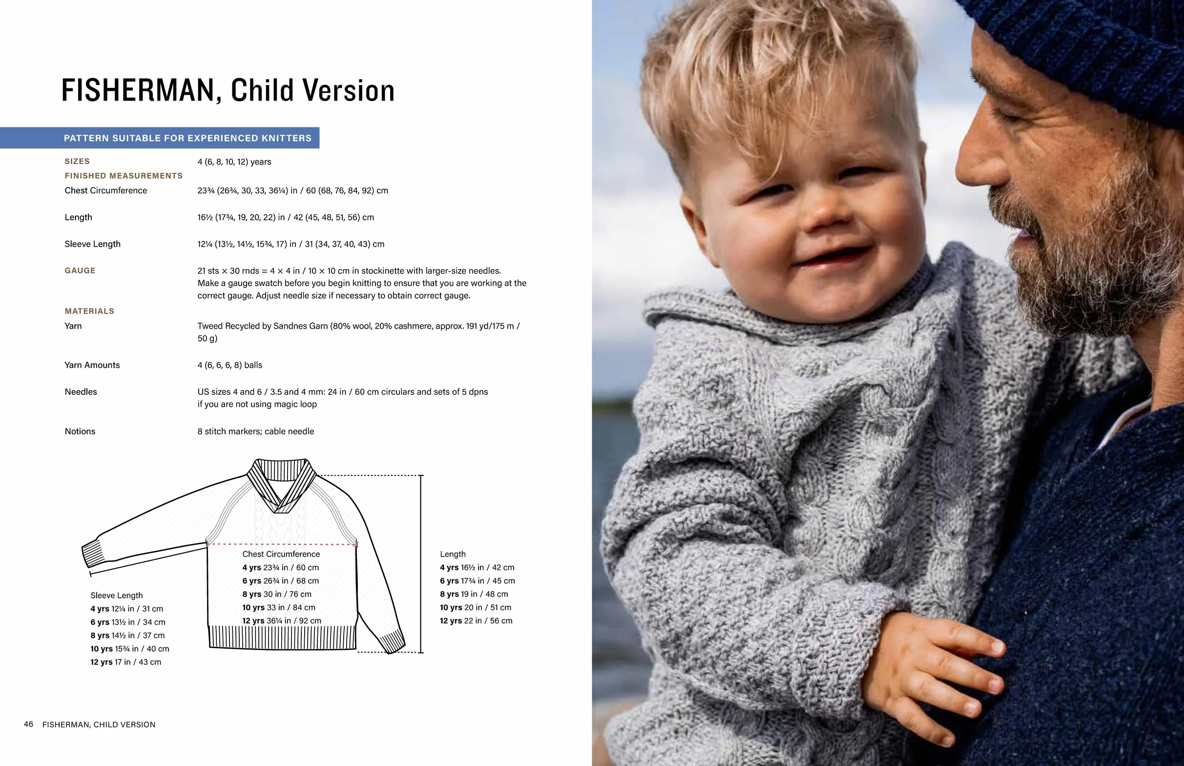 Nordic Sailors' & Fishermen's Sweaters: Modern Knitwear Inspired by Historical Patterns