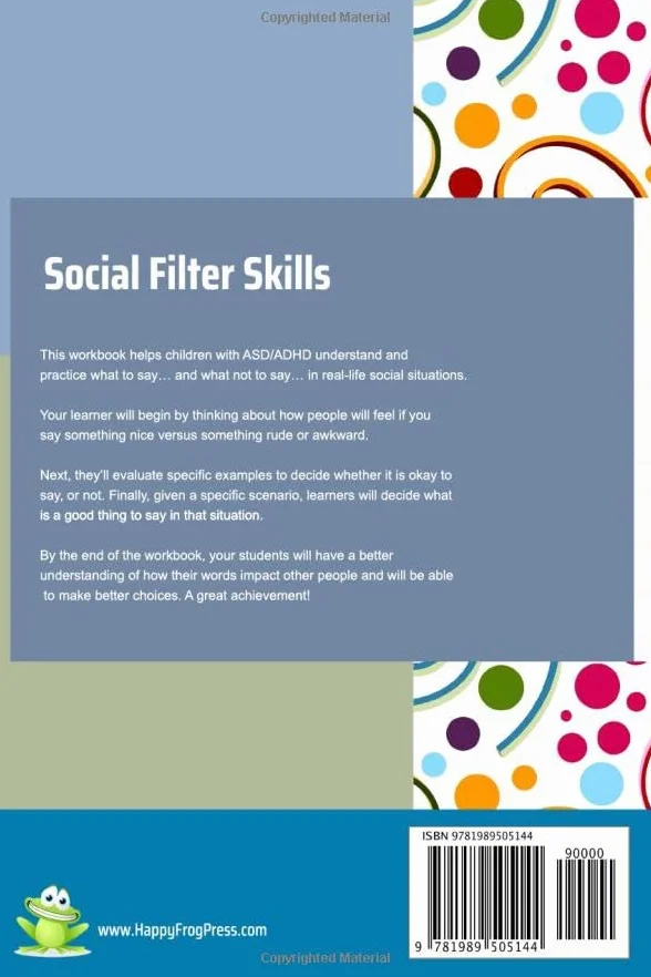 Social Filter Skills for Kids with Autism & Asperger's