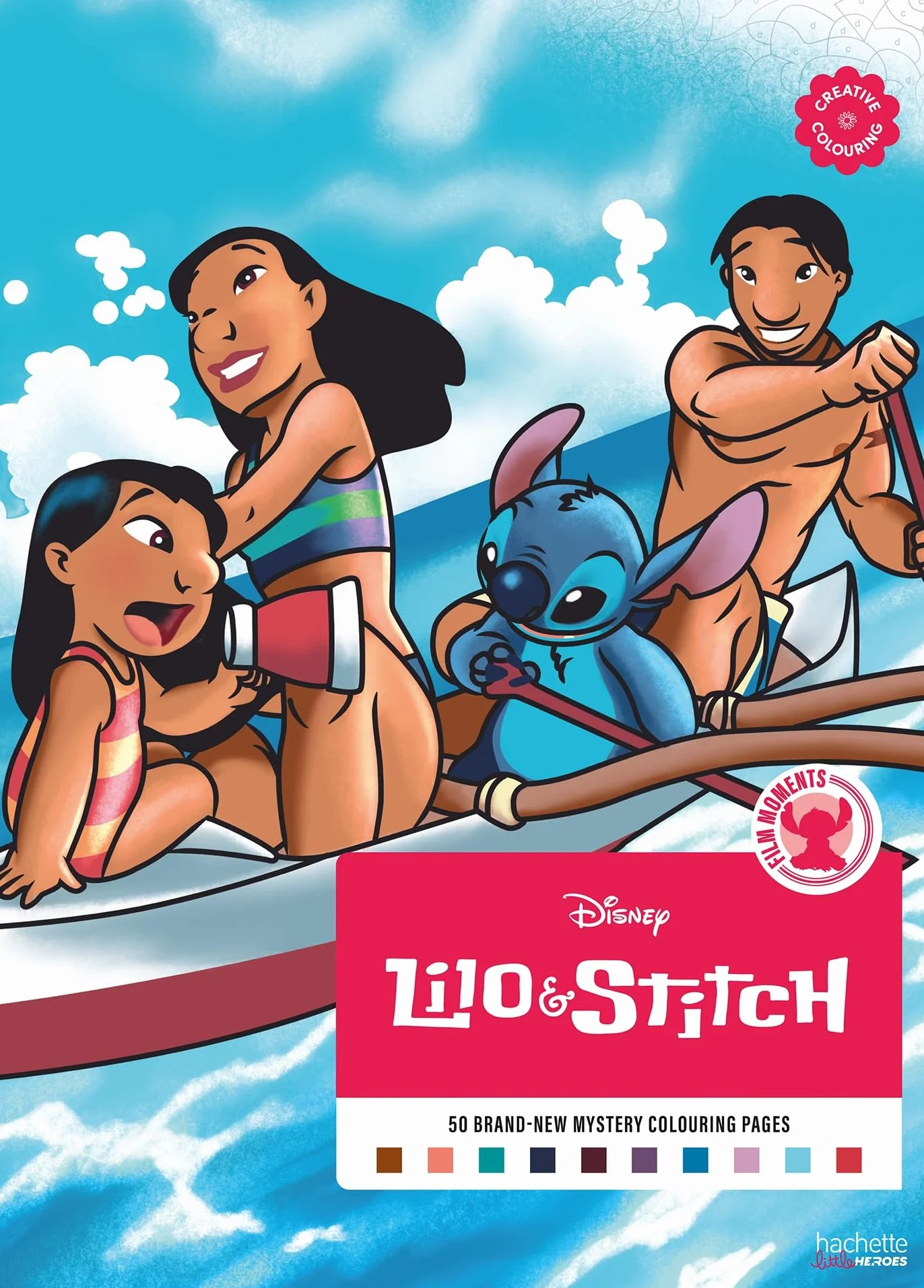 Film Moments - Lilo & Stitch - COLO UK 2026: Reveal iconic Disney characters with colour by number